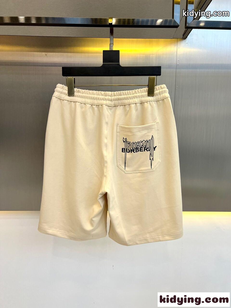 メンズ 春夏 定番 バーバリー パンツ コピー カジュアル ショートパンツ ショーツ ベージュ-1