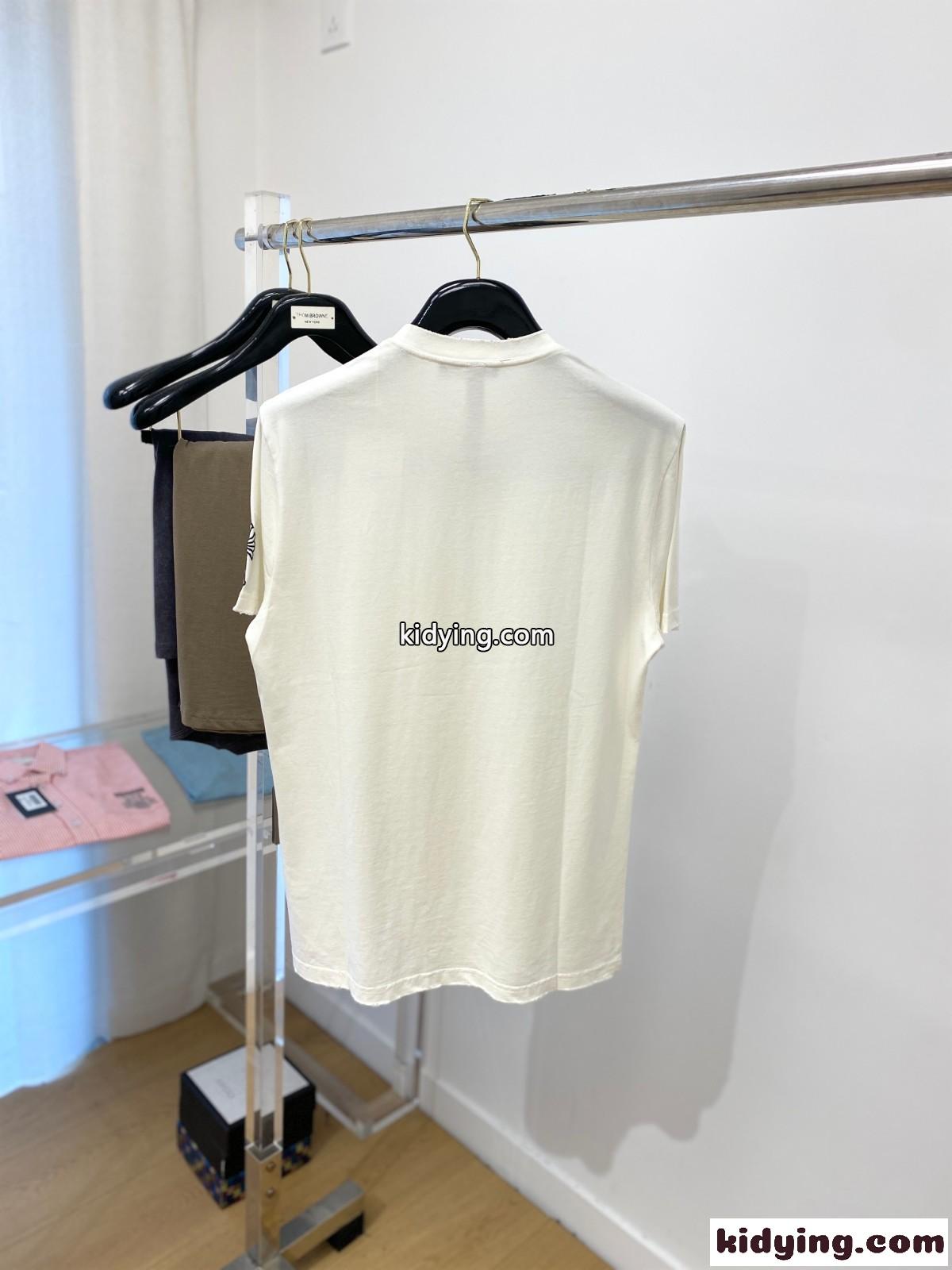 シンプル カジュアル クロムハーツ 半袖Tシャツ コピー 刺繍入り ホワイト-4