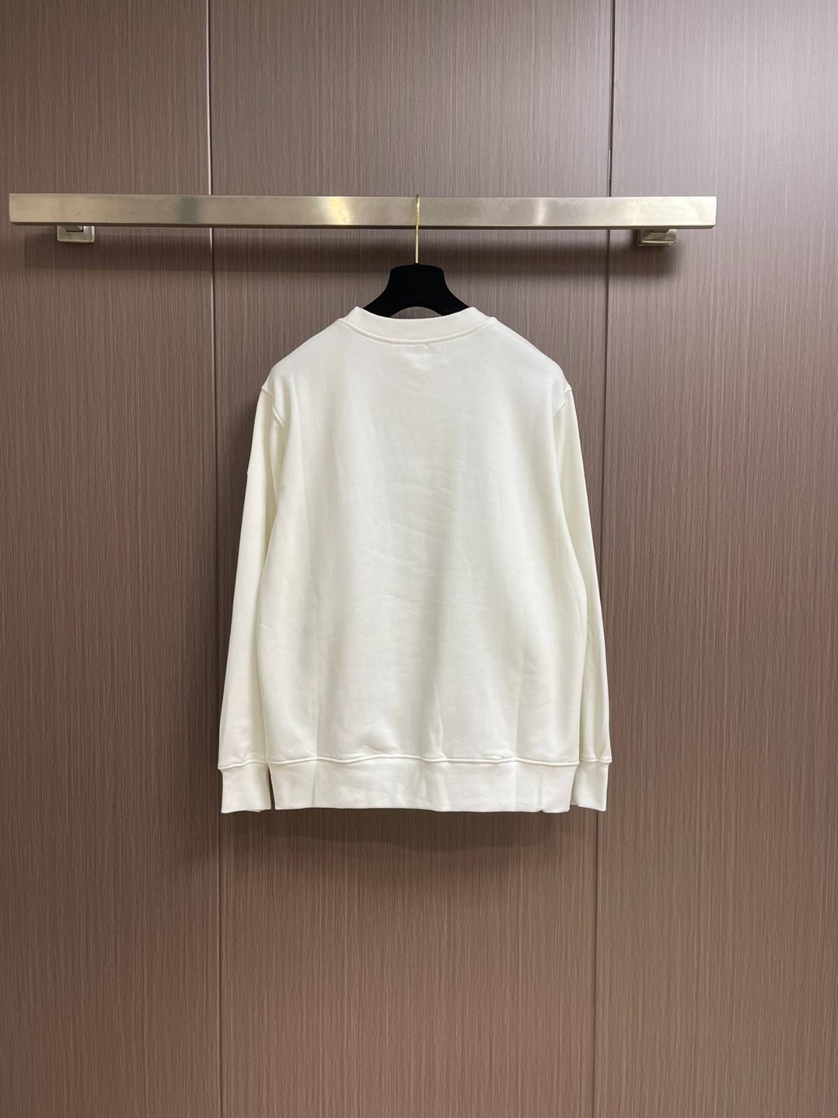 モンクレール Tシャツ コピー カジュアル ロゴ入り コットン スウェットシャツ ホワイト-2