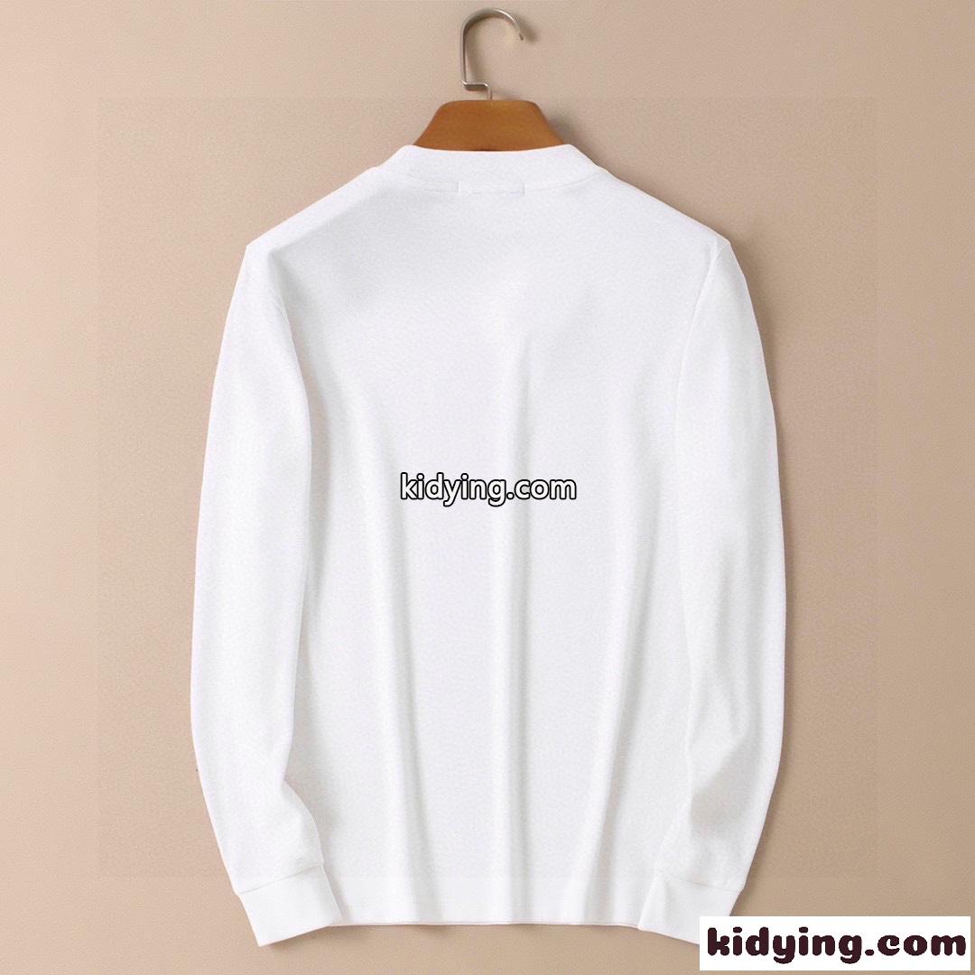 ベーシック 着回し クルーネック ロゴプリント モンクレール Tシャツ コピー ロングスリーブ-2