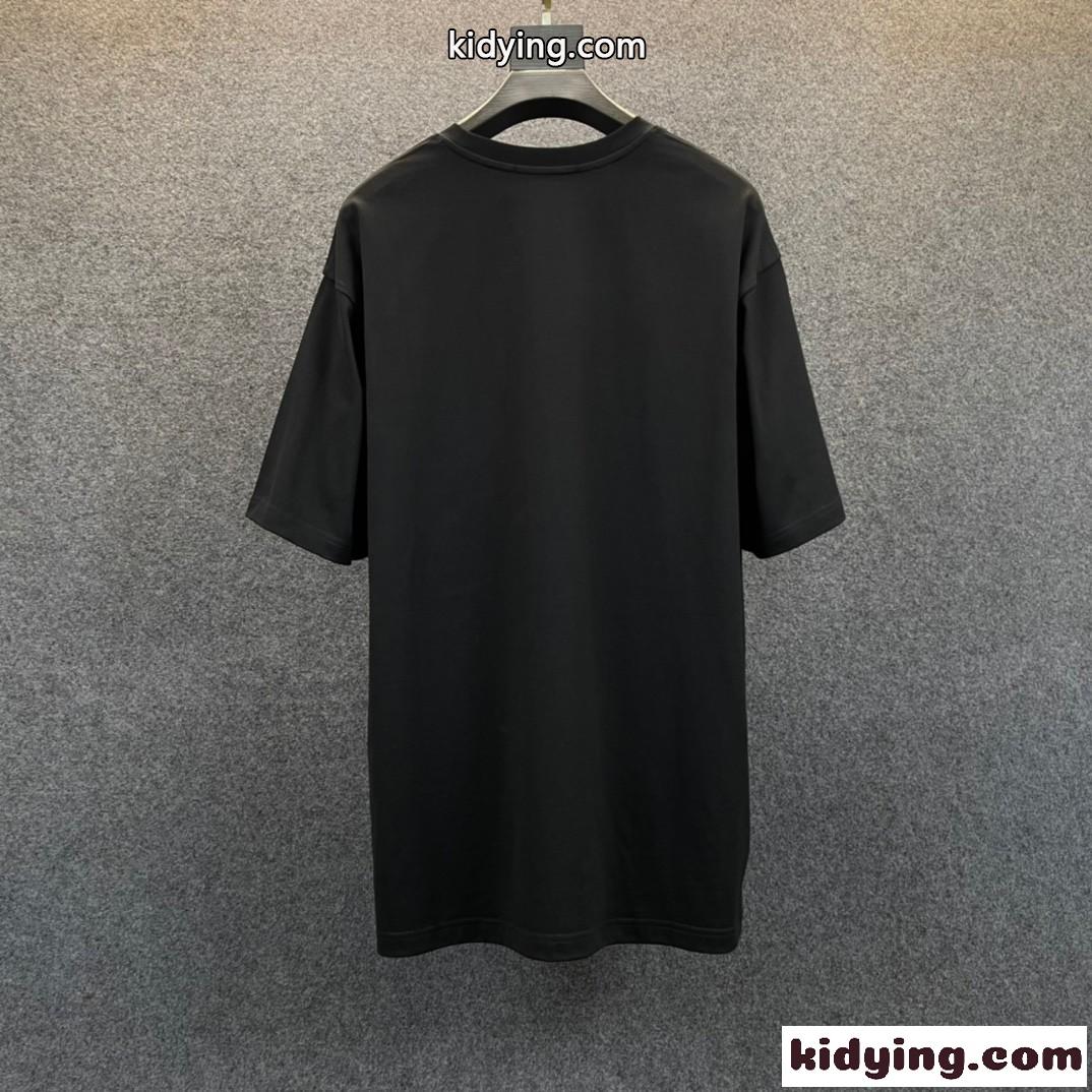 メンズ カジュアル 着心地いい プリント ゆったり ジバンシィ Tシャツ コピー 半袖 かっこいい トップス-4