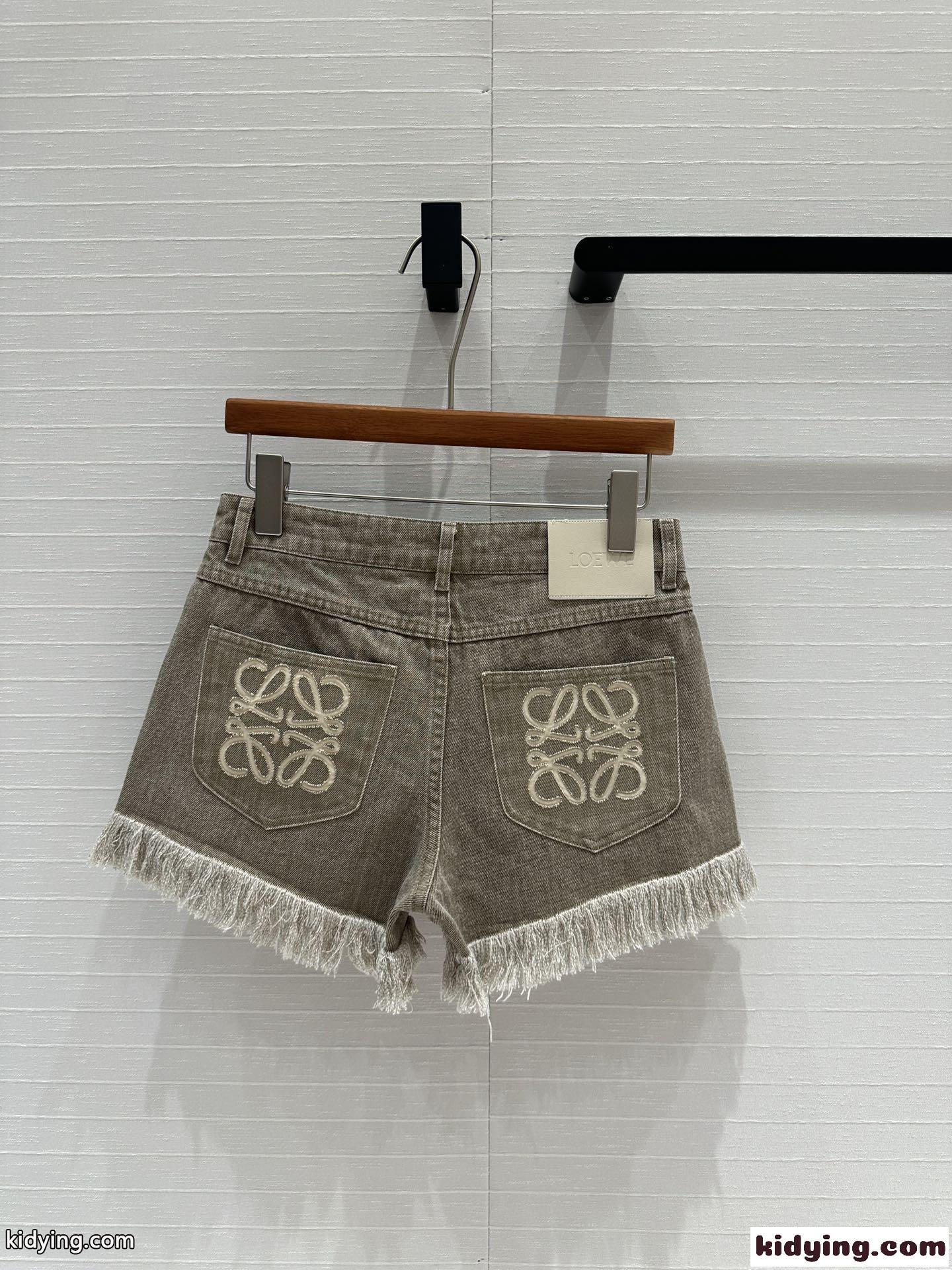 おしゃれ デニム ショーツ ロエベ パンツ コピー レディース ショートパンツ-3
