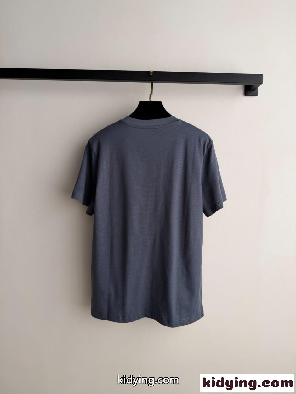 カジュアル ヴィンテージ 半袖Tシャツ ラルフローレン Tシャツ 偽物 グレー-0