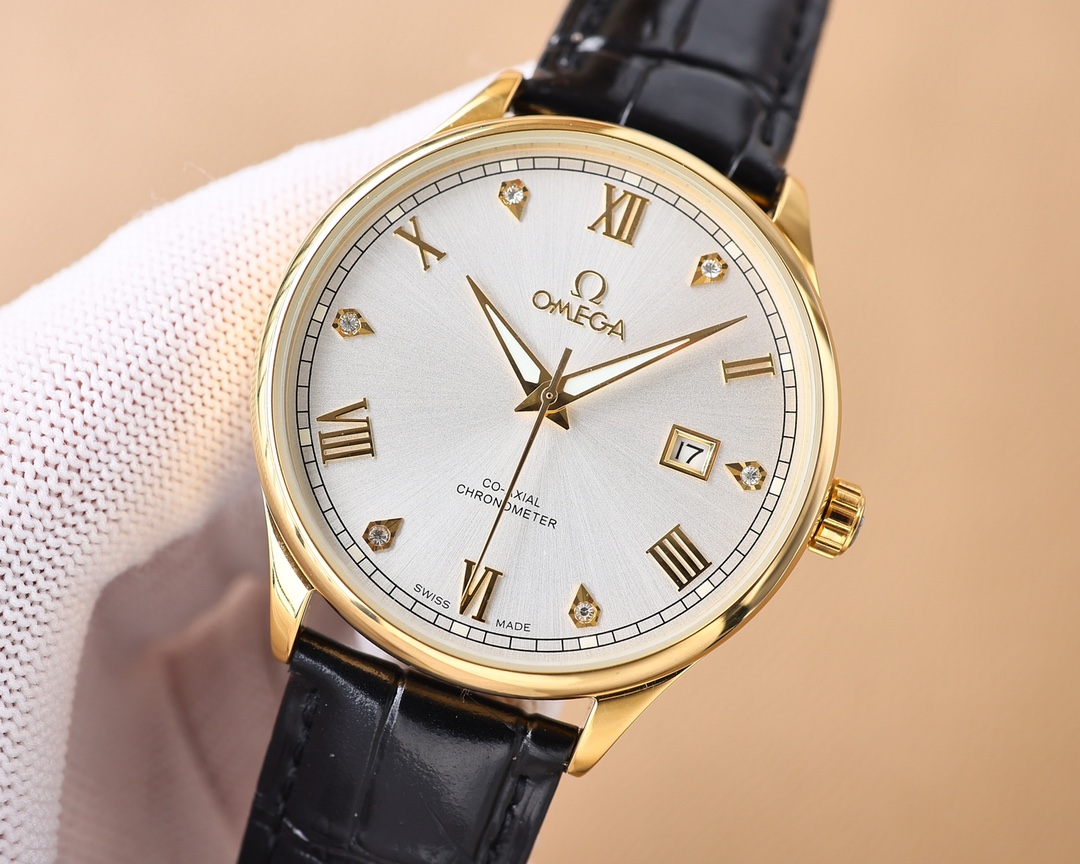 人気 クラシック 上品 40mm オメガ 時計 コピー 自動巻き ウォッチ-2