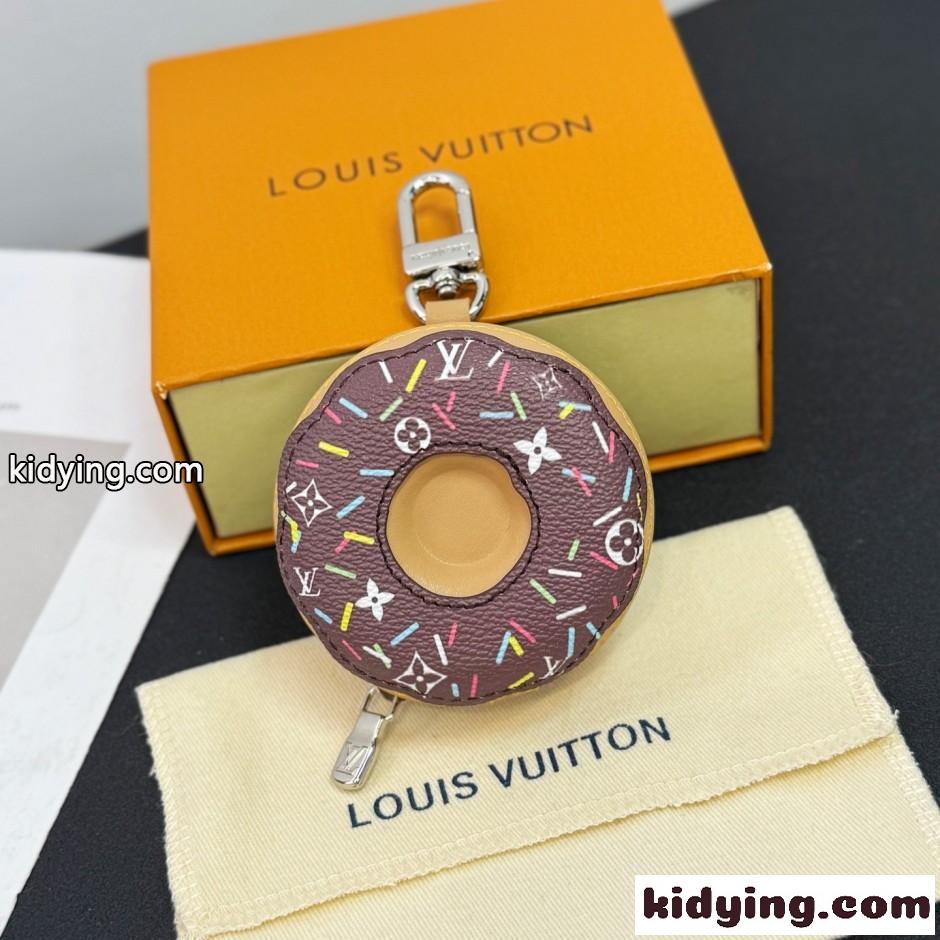 バッグチャーム･LV ドーナッツ ルイ・ヴィトン キーホルダー 偽物 ブラウン-0