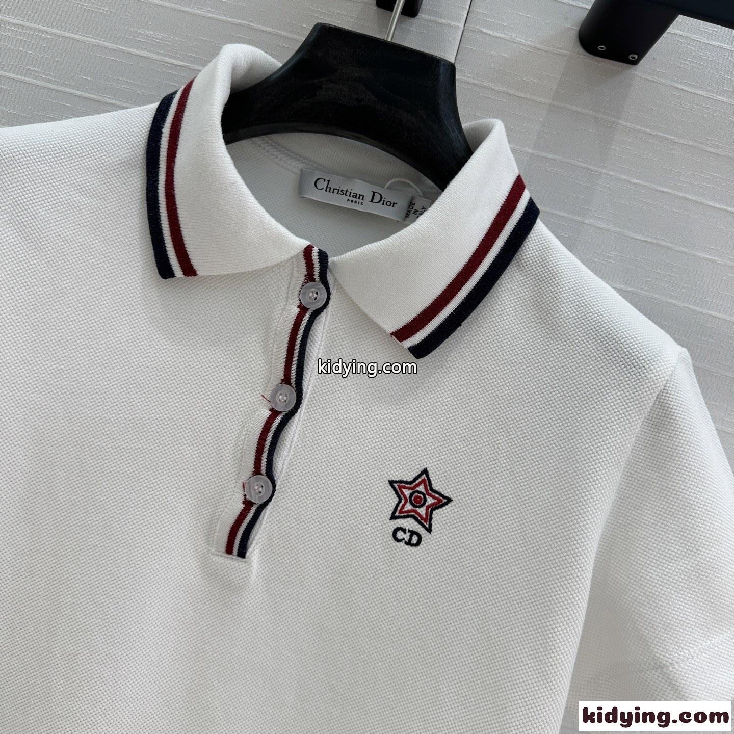 Dior Vibe ポロシャツ クリスチャン・ディオール Tシャツ コピー レディース-1