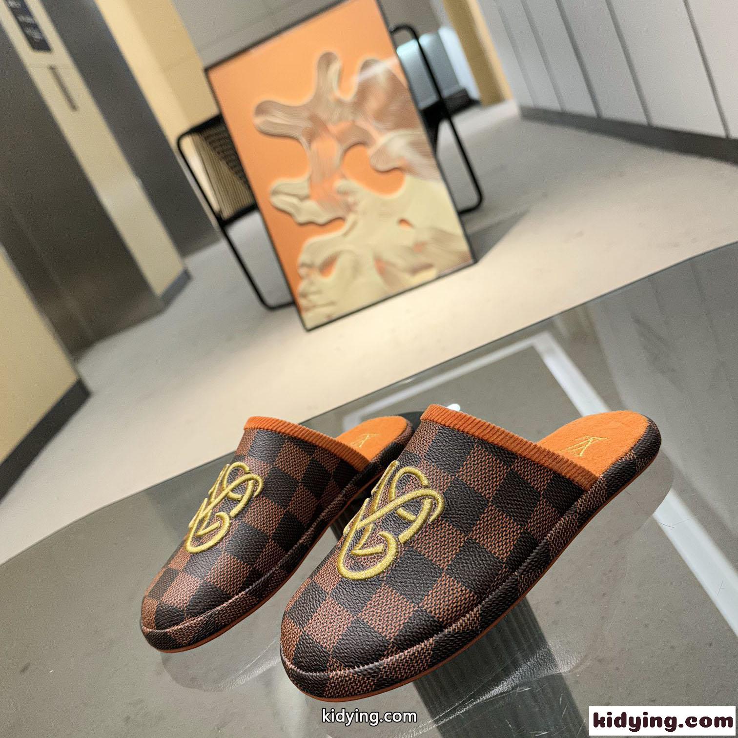 LV パレス・ライン ミュール ルイヴィトン サンダル スーパーコピー オレンジ-1