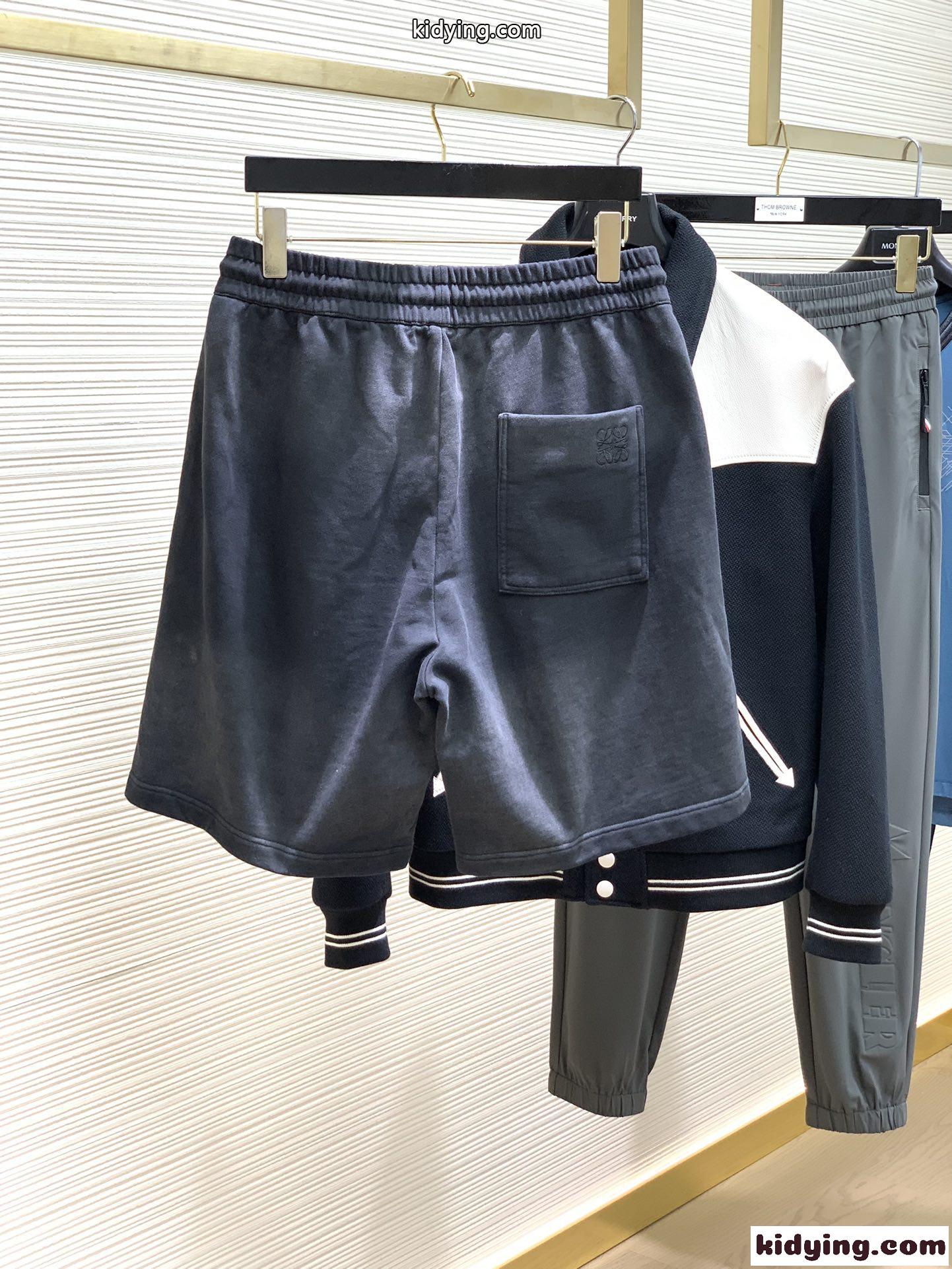 LOEWE ウォッシュド ショーツ ロエベ パンツ コピー メンズ ショートパンツ-3
