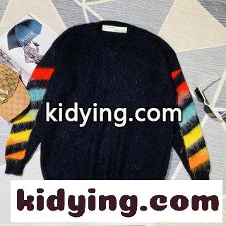 Off-White 2021 DIAG KNITWEAR秋冬クラシック矢印セーター オフホワイト セーター 新品 コピー-0