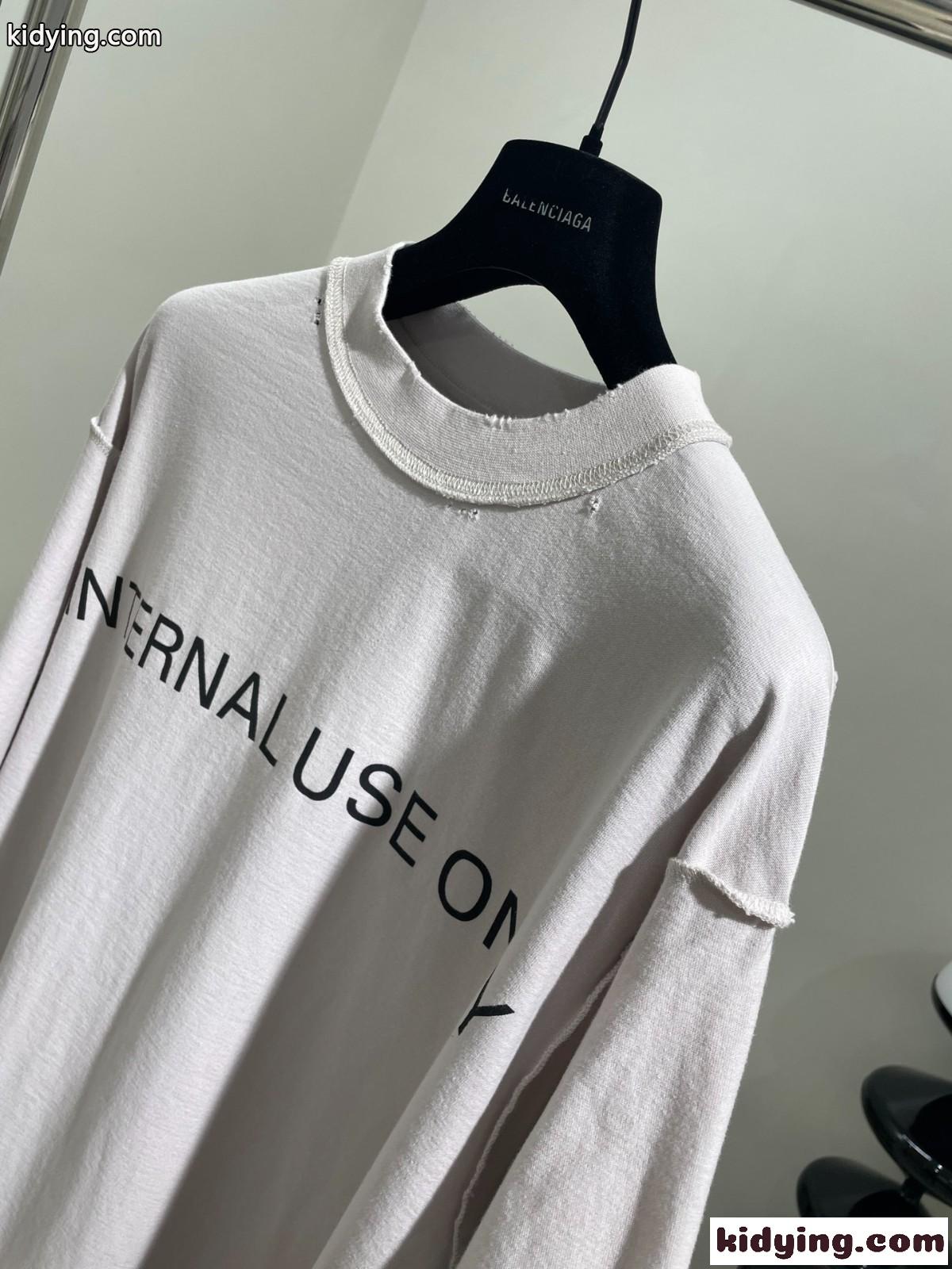 バレンシアガ Tシャツ コピー オーバーサイズ プリント半袖Tシャツ ユニセックス-1