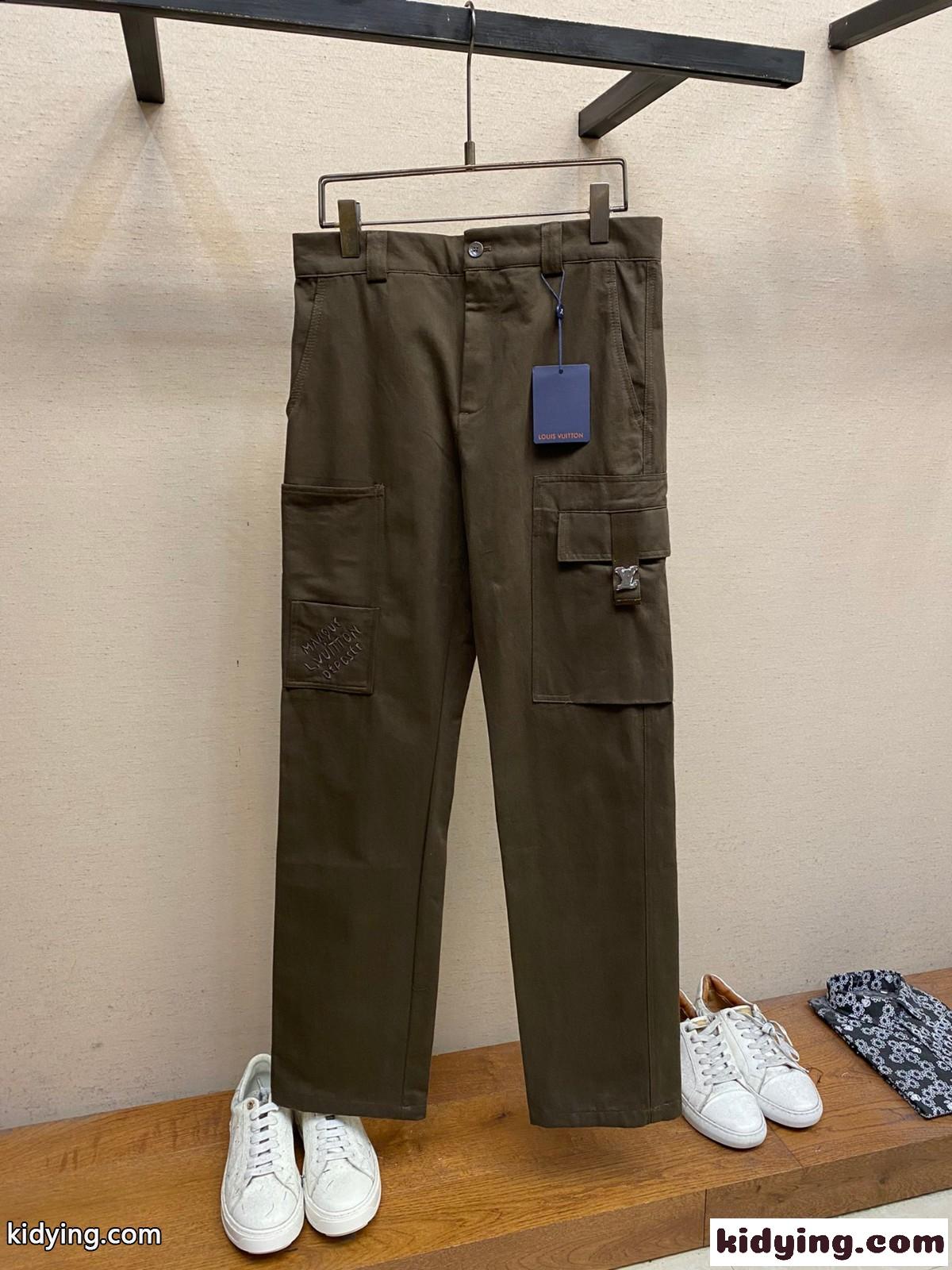 カジュアル おしゃれ カーゴパンツ ルイ・ヴィトン パンツ コピー ズボン-1