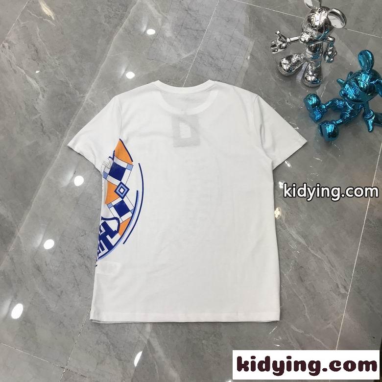 定番 おしゃれ プリント クルーネック 春夏 ヴェルサーチェ 半袖Tシャツ コピー レディース ファッション トップス-3