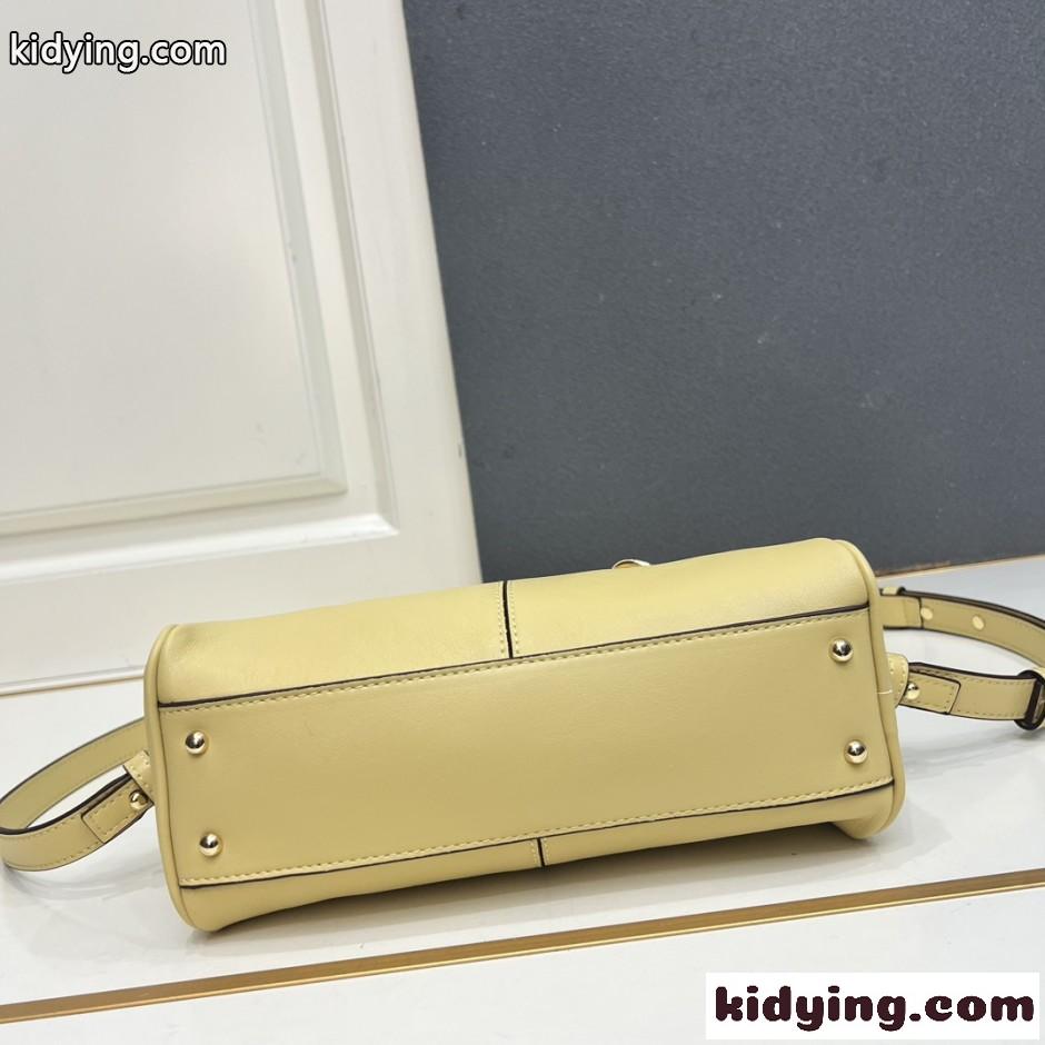 クロエ バッグ スーパーコピー CHLOÉスモールボウリングバッグ イエロー-3