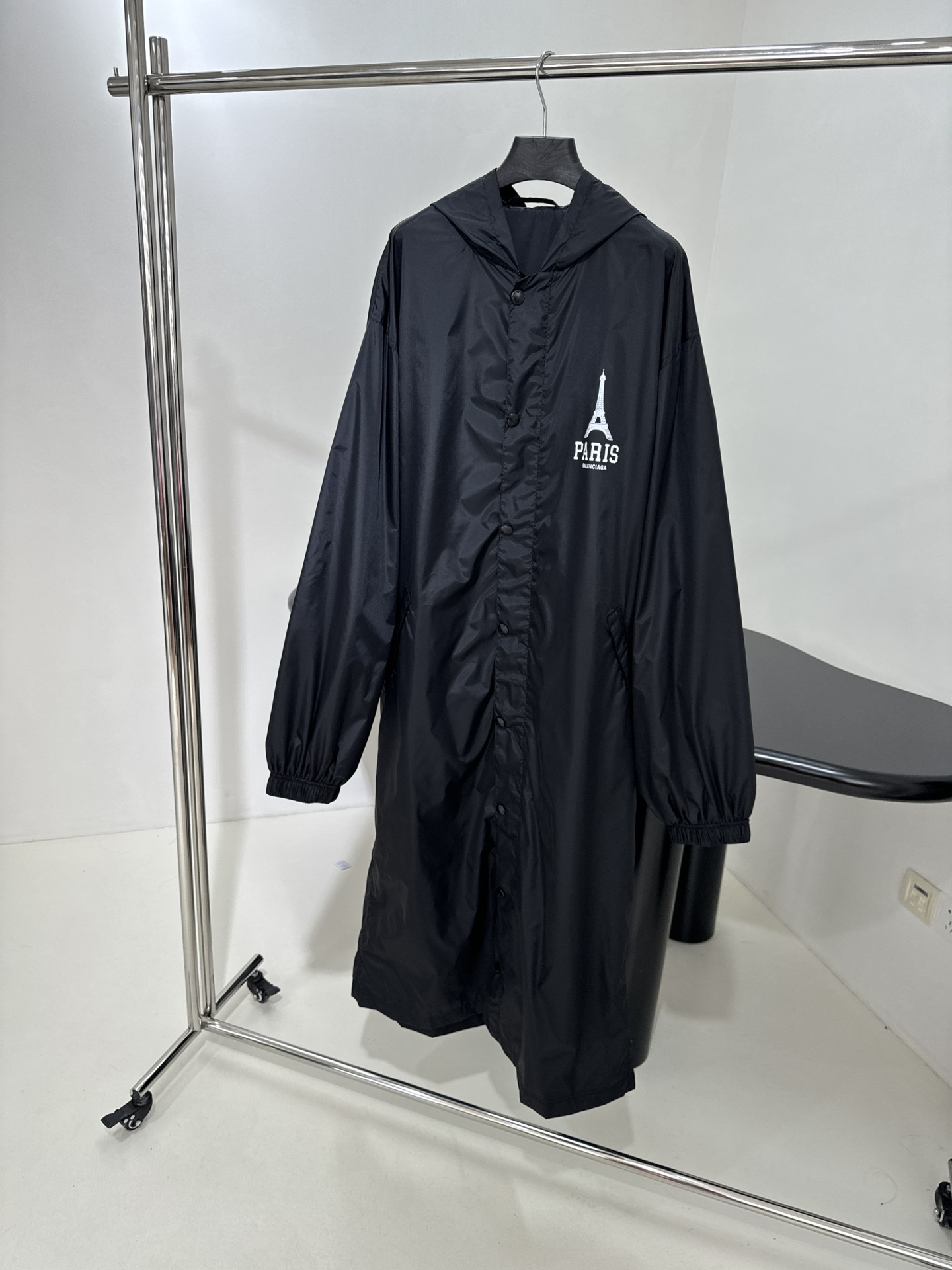 バレンシアガ ジャケット 芸術 コーデコピー 日焼け止め服 アウター トップス 防風 シンプル 暖かい ブラック-0