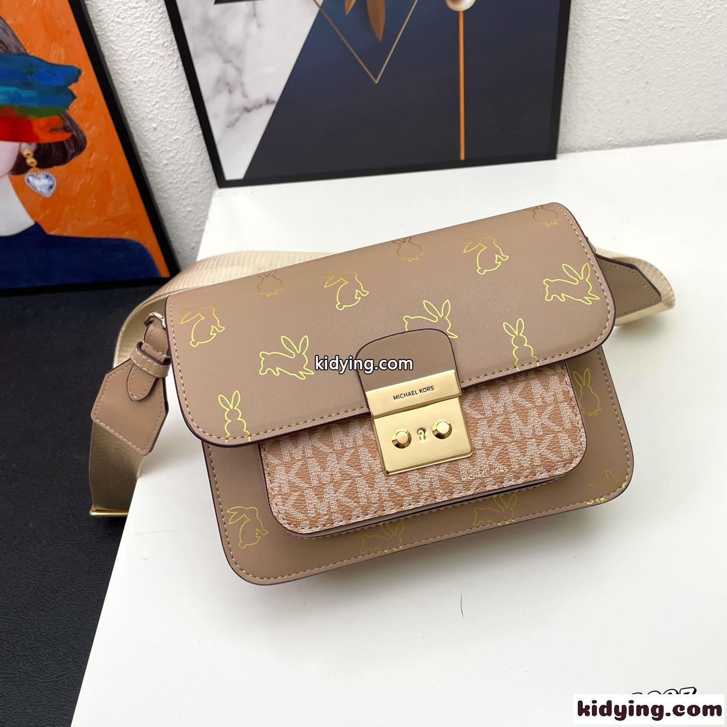 レディース ショルダーバッグ 可愛い ウサギ プリント コンパクト マイケルコース バッグ コピー-0