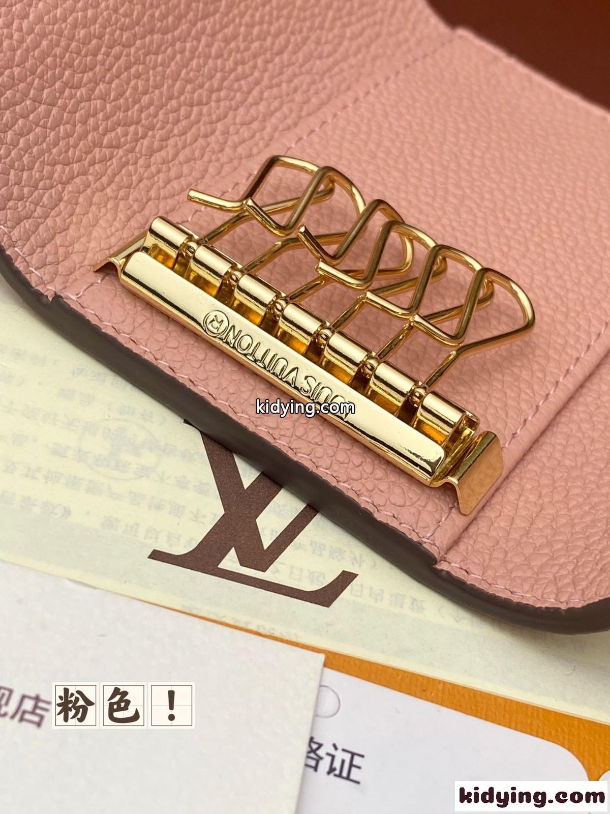 M64421 キーケース ミュルティクレ 6 ルイヴィトン キーホルダー コピー ピンク-4