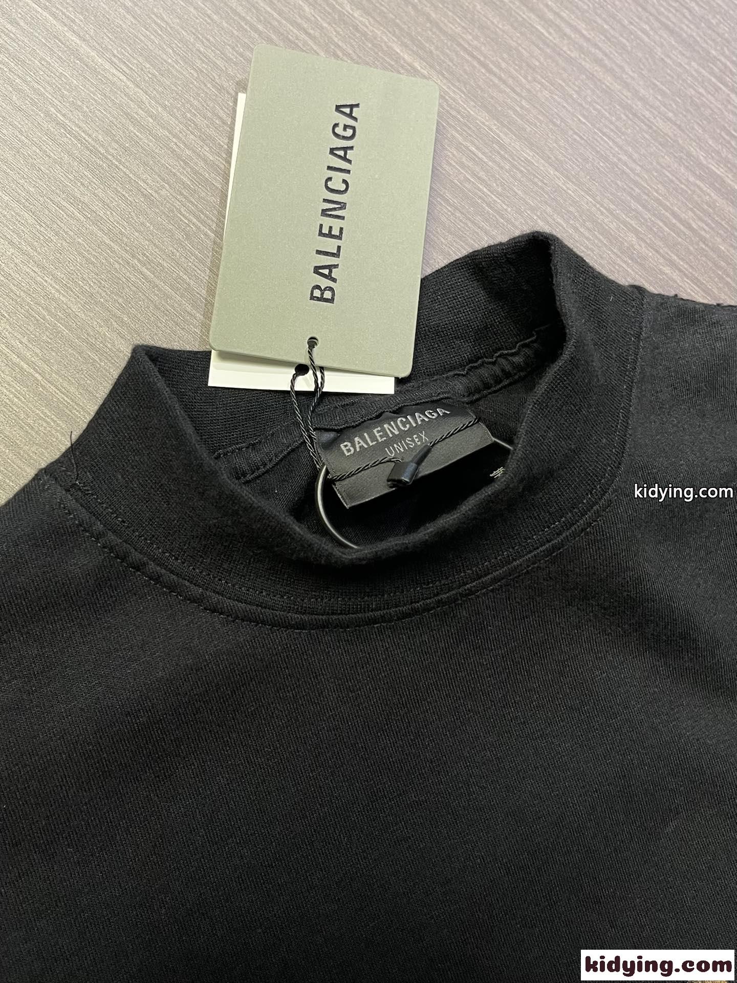 CRYPTO 半袖Tシャツ オーバーサイズ バレンシアガ Tシャツ コピー ユニセックス-3