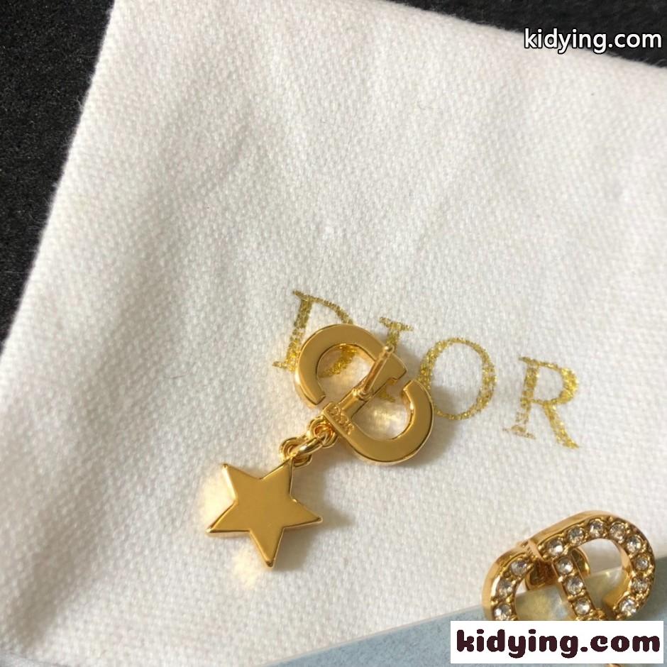 スター パール アシンメトリー ピアス クリスチャン・ディオール イヤリング 偽物-4