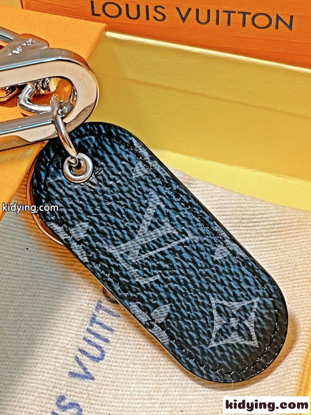 キーホルダー・LV シグネチャー チェーン ルイヴィトン キーホルダー コピー-2