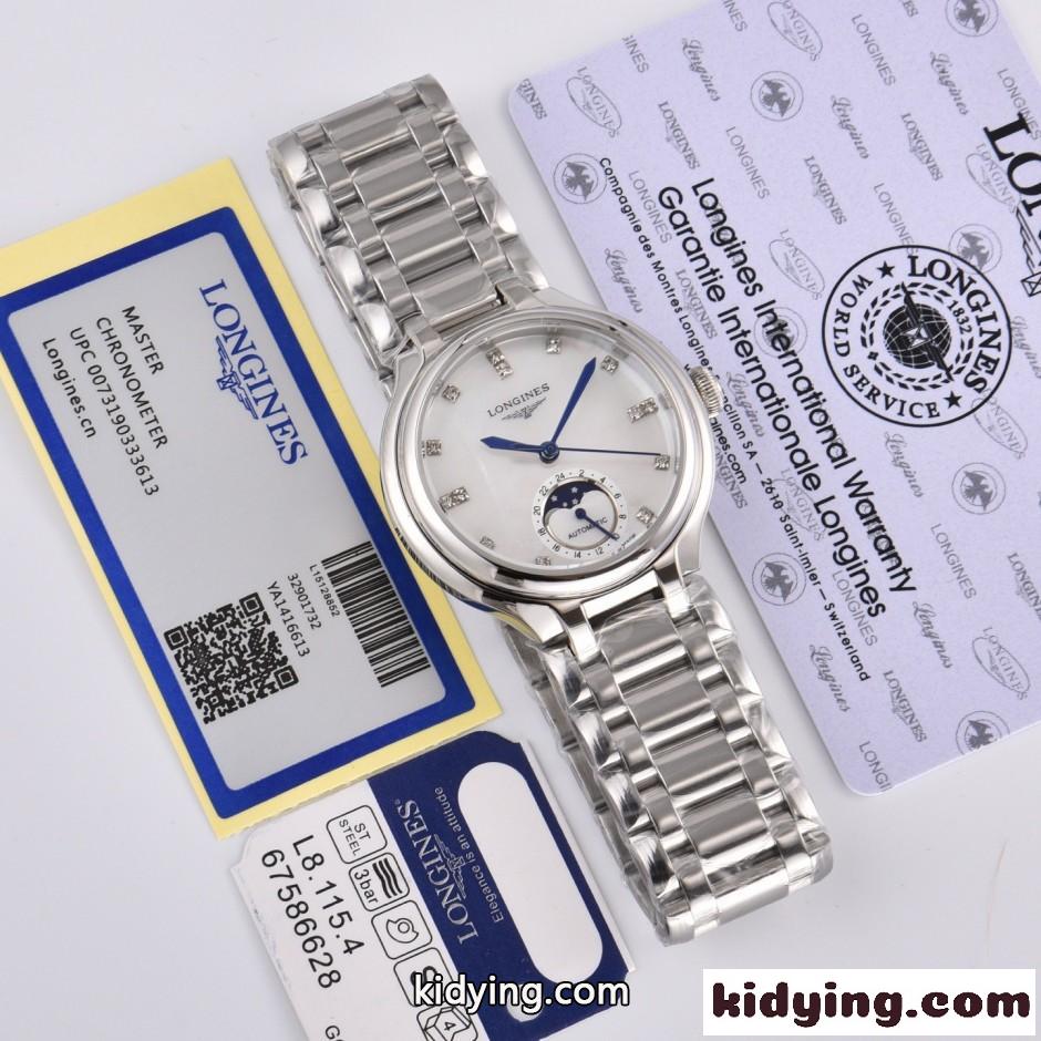 クラシック エレガント レディース腕時計 ロンジン 時計 偽物 ウォッチ 34mm-0