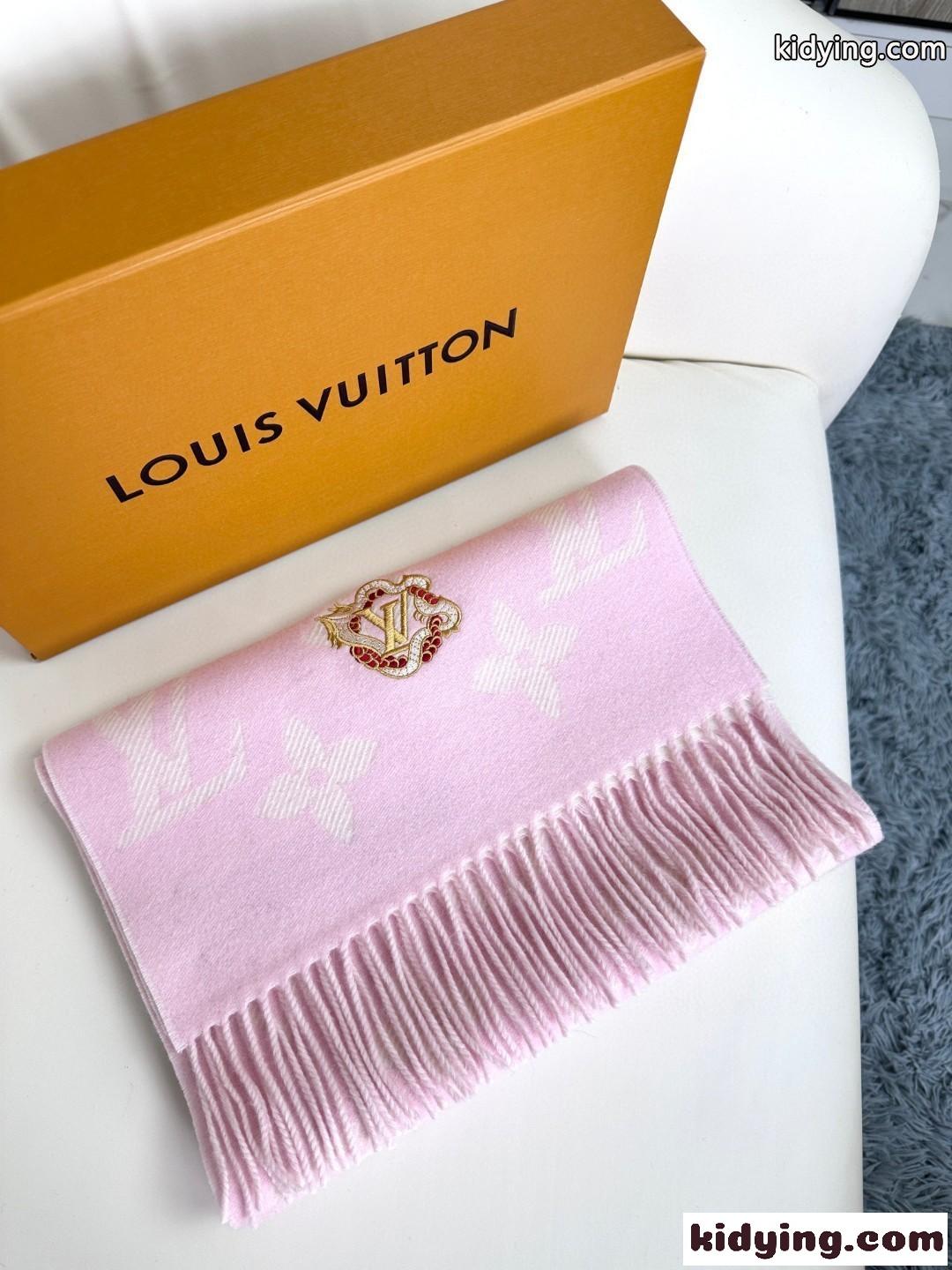 マフラー・LV エセンシャル プレシャス ドラゴン ルイヴィトン スカーフ コピー-1