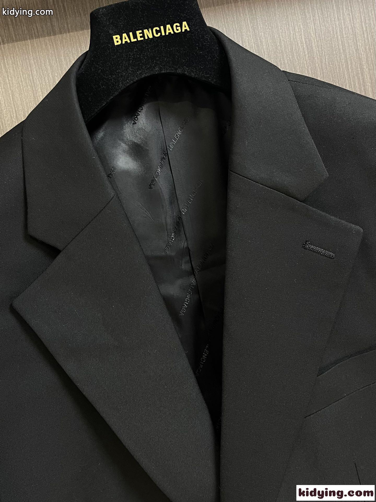 上品 エレガント ユニセックス SKATER TAILORED ジャケット バレンシアガ ジャケット コピー-2