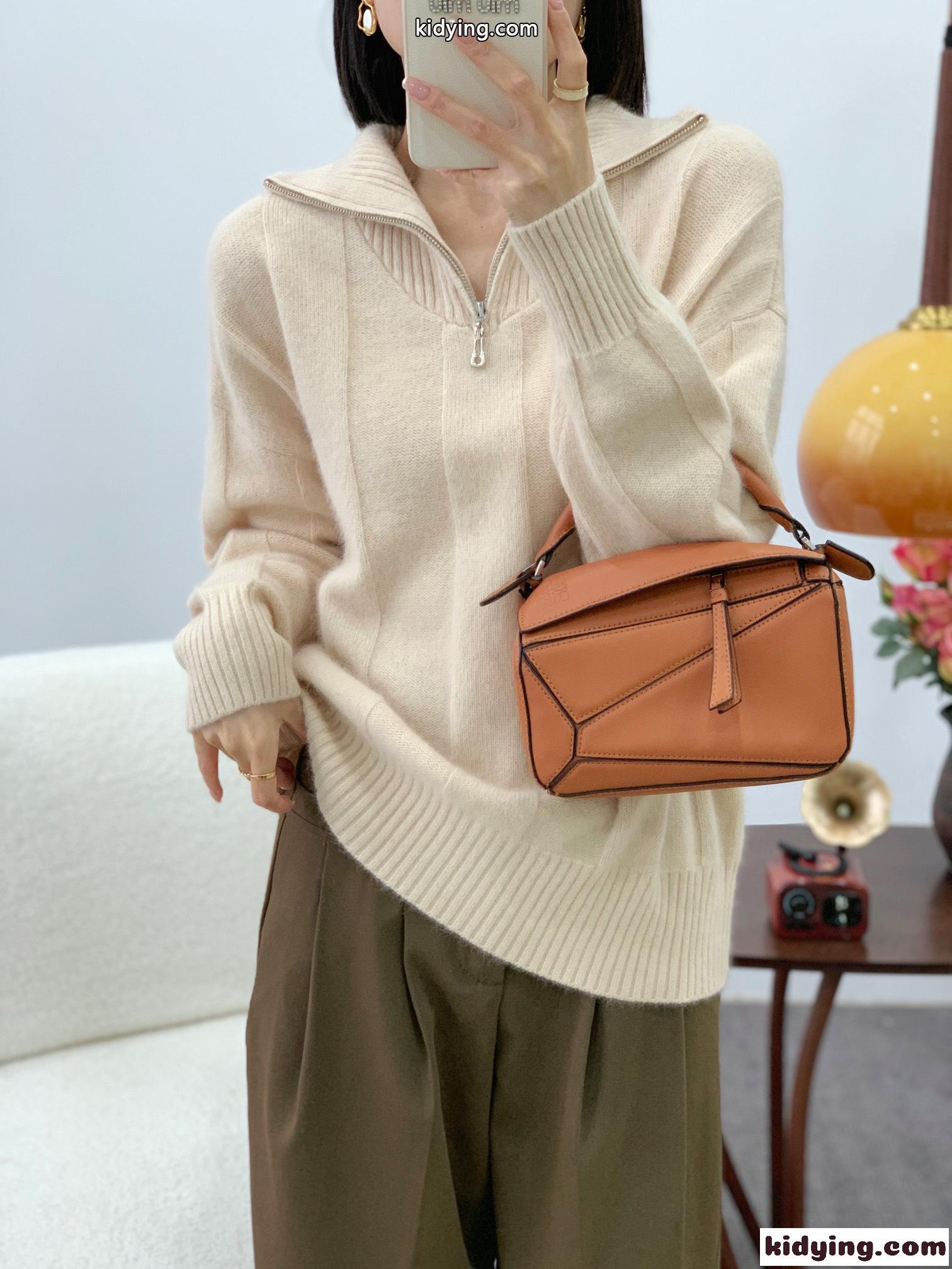 びっくりした価格 loewe セーター偽物 トップス ニット素材 柔らかい 柔軟 シンプル 多色可選-0