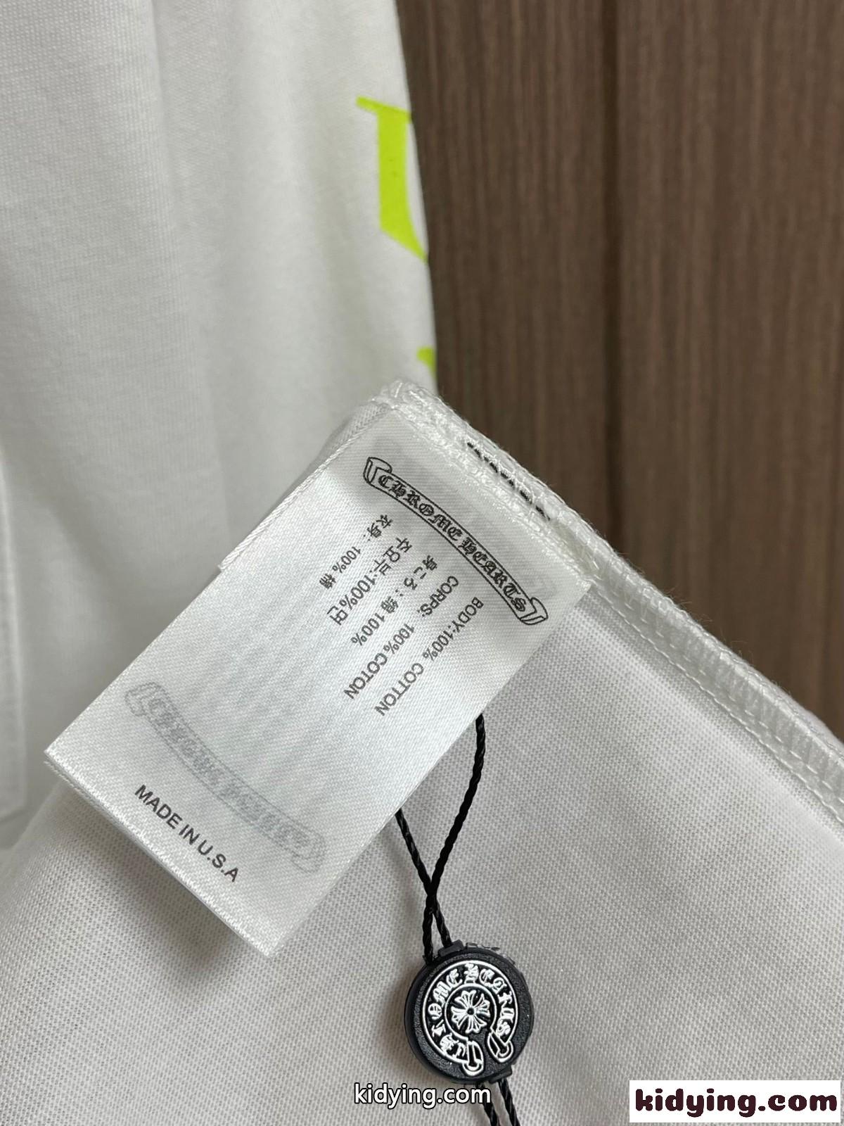 カジュアル プリント 長袖Tシャツ クロムハーツ Tシャツ 偽物 ホワイト-4