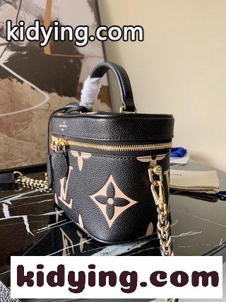 ​このVanity トランペット手袋融合 ルイヴィトン バッグ 一覧コピー  Giant Monogramエンボス エレガントな配置,革のトップハンドル-4