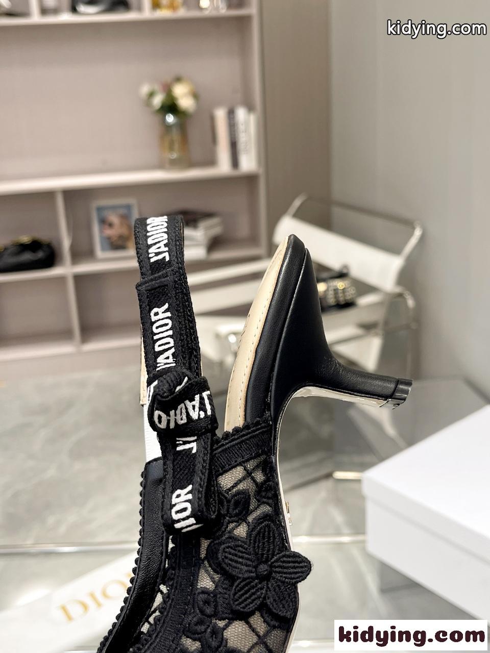 エレガント JAdior スリングバックパンプス クリスチャン・ディオール パンプス コピー 6.5cm-2