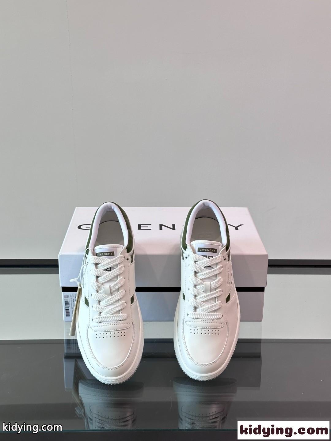 完売必至*大人気 ジバンシィ Gムーヴ レザー スニーカー スーパーコピー グリーン-1