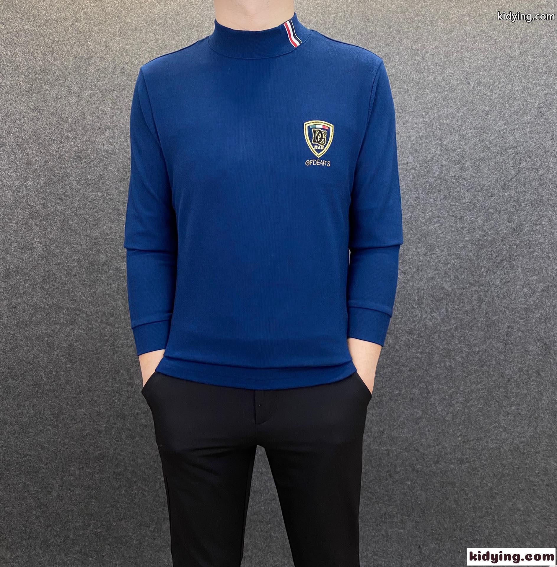 ベーシック 3色 合わせやすい 柔らかい 快適 ドルチェ&ガッバーナ メンズ コピー 長袖Tシャツ シンプル おしゃれ-0