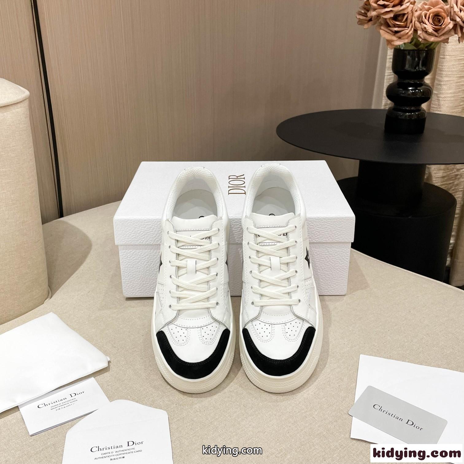 クリスチャン・ディオール スニーカー コピー 人気 Dior Star プラットフォームスニーカー-4