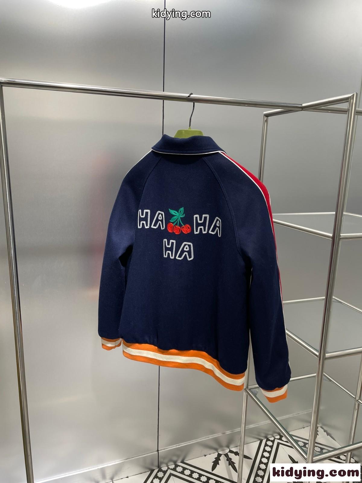 GUCCI HA HA HA ボンバージャケット グッチ ジャケット コピー ユニセックス ファッション-1