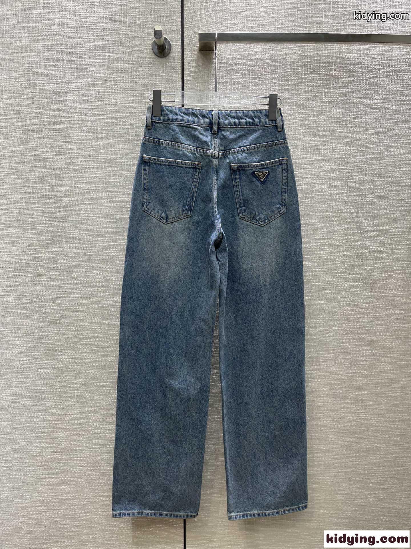 シンプル 定番 合わせやすい プラダ ジーンズ コピー レディース デニムパンツ-3
