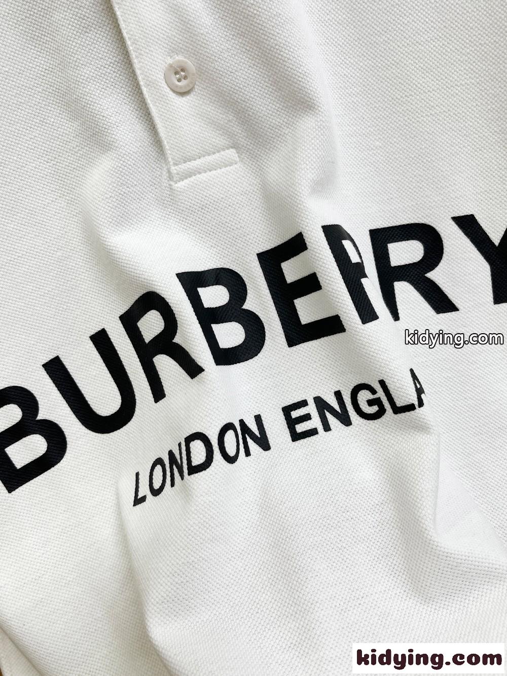 バーバリー Tシャツ コピー 半袖 ポロシャツ おしゃれ 人気 ロゴプリント コットンピケ-2