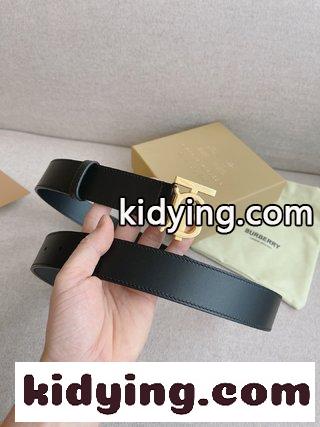 バーバリー ベルト コピー 上品 合わせやすい TBモノグラム レザーベルト-0