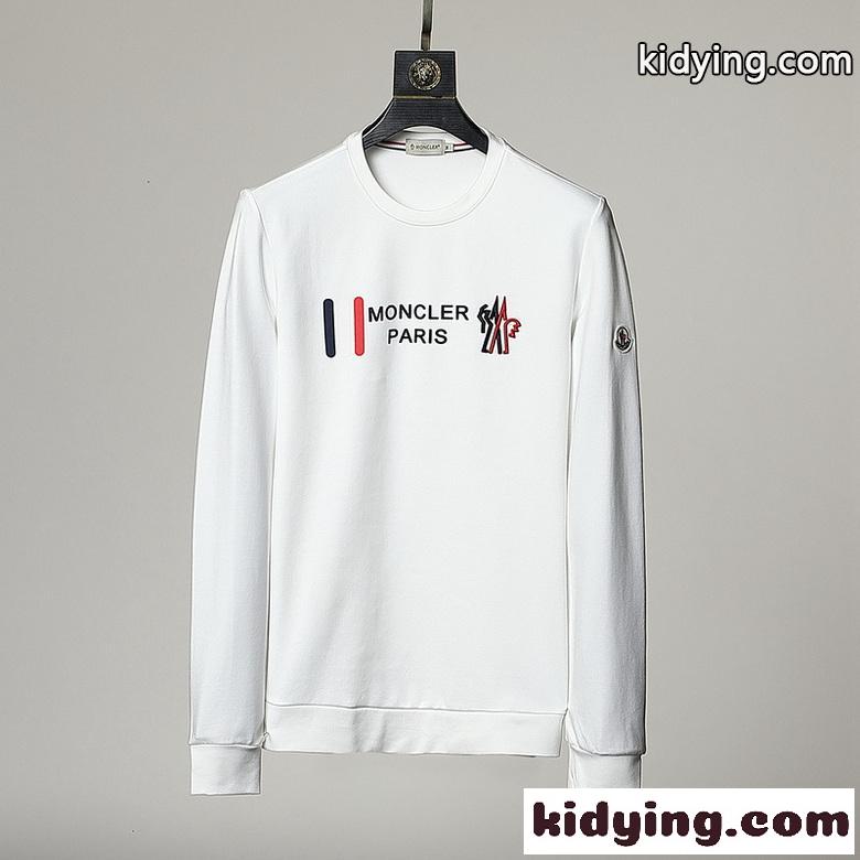 シンプル オシャレ 人気 合わせやすい 着回し クルーネック モンクレール 長袖tシャツ コピー カジュアル 定番-2