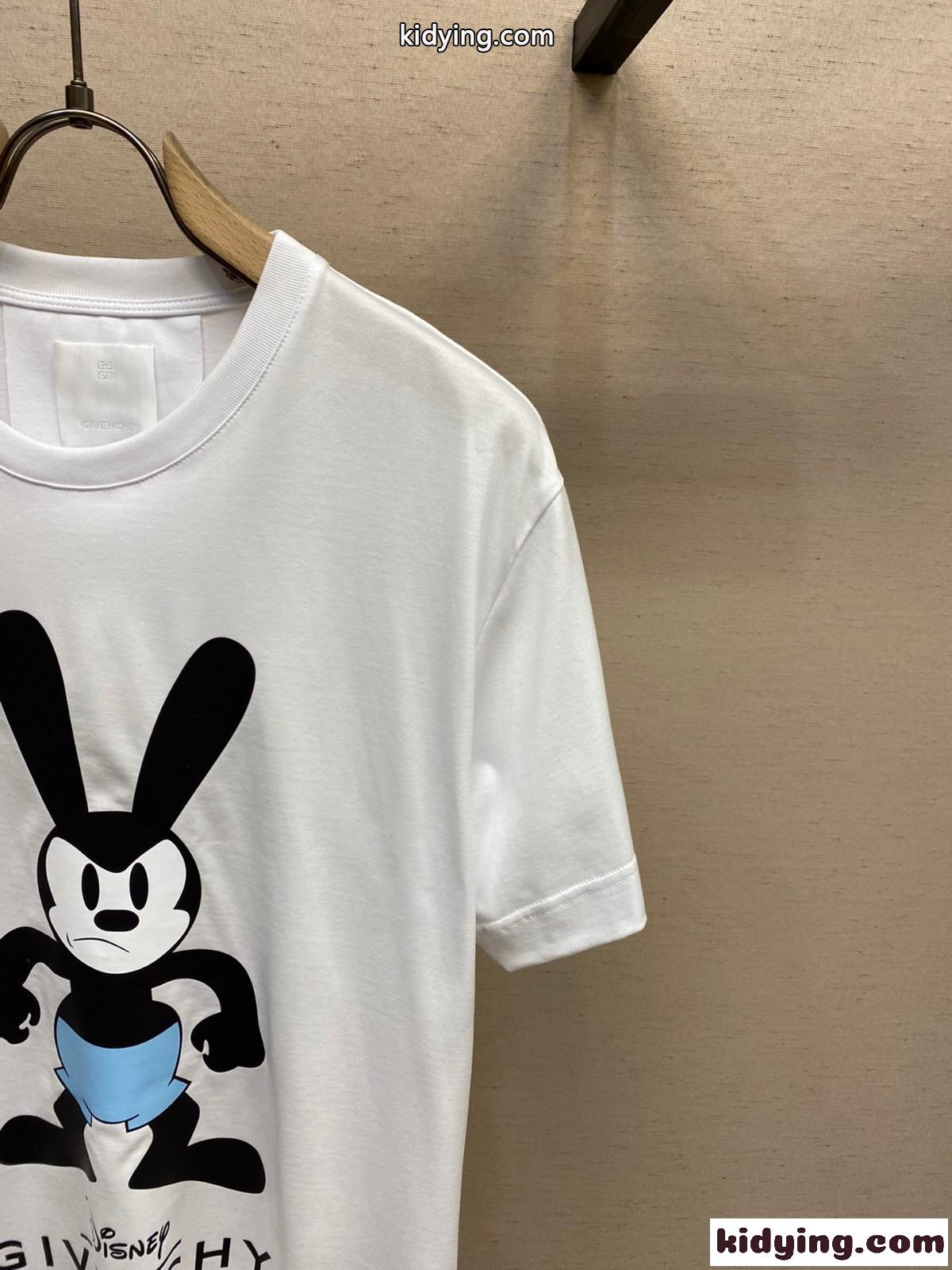 Disney オズワルド・ザ・ラビット ジバンシィ Tシャツ コピー 半袖-2