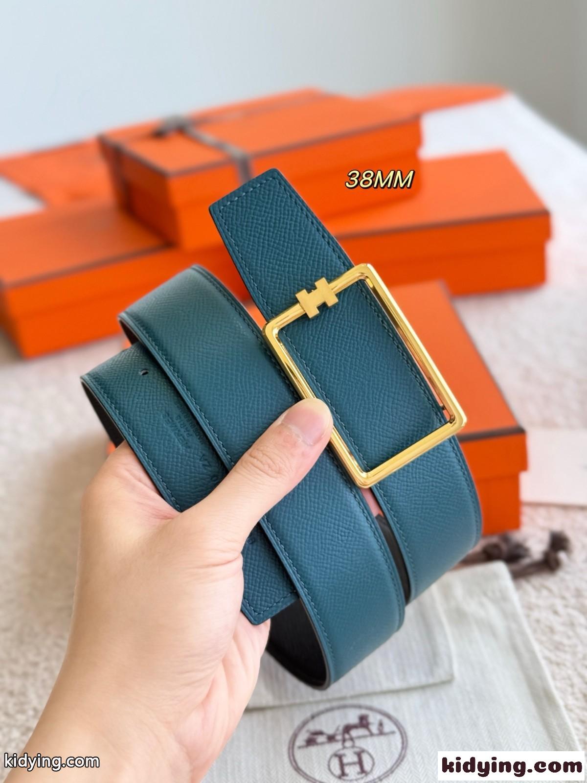エルメス ベルト コピー チューブH リバーシブル レザーベルト 38MM-1
