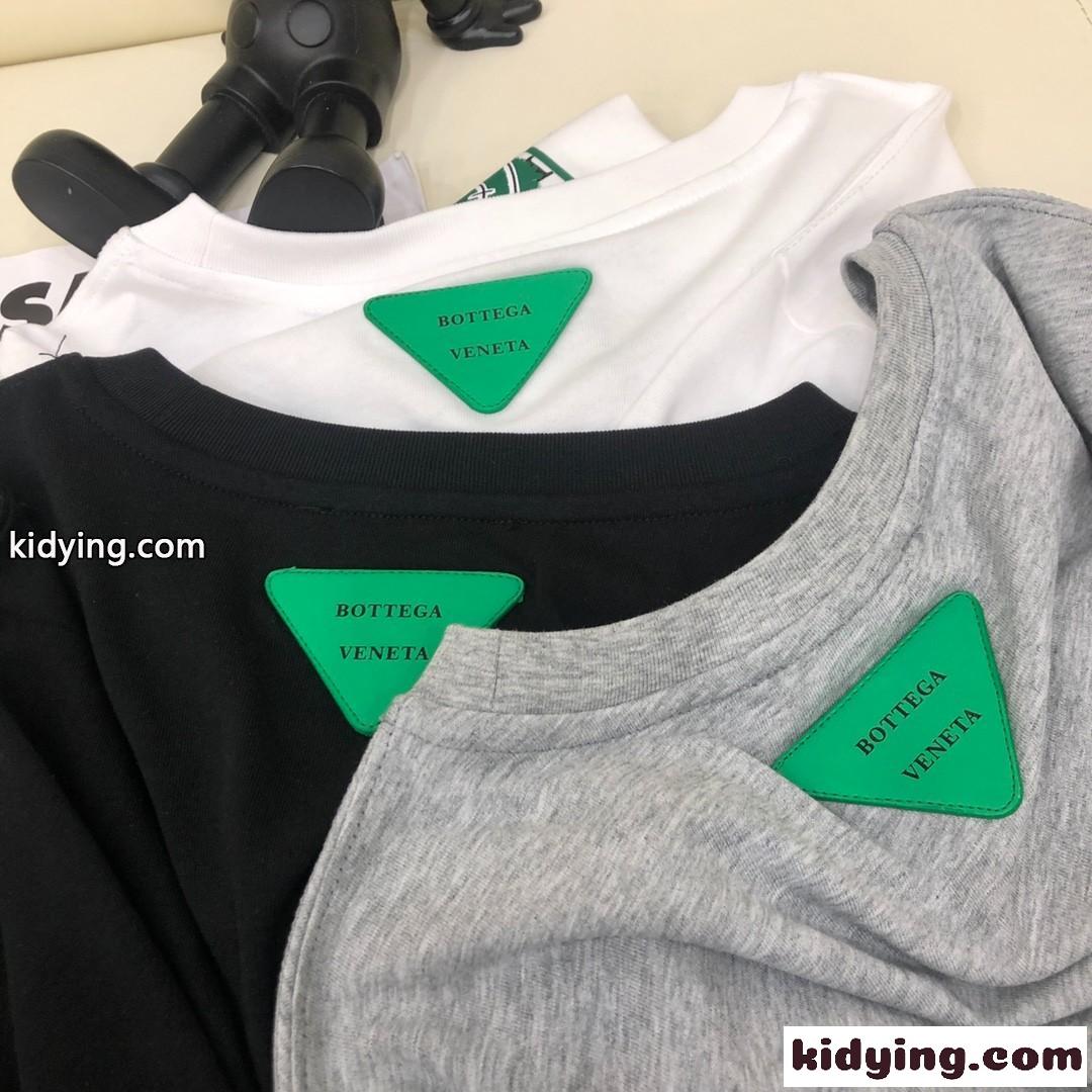 おしゃれ カジュアル ベーシック 3色あり クールネック ボッテガヴェネタ tシャツ コピー 半袖 トップス-3