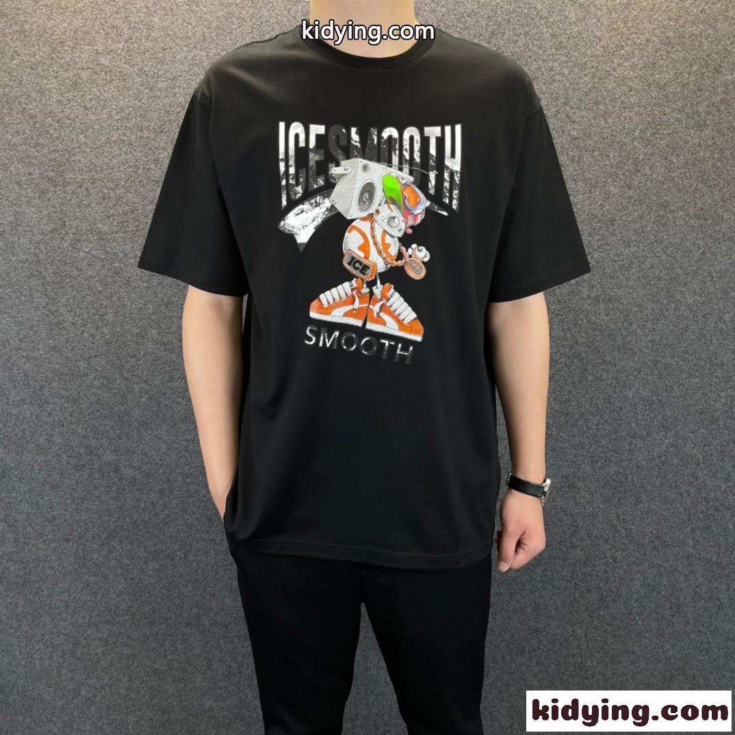 メンズ カジュアル 着心地いい プリント ゆったり ジバンシィ Tシャツ コピー 半袖 かっこいい トップス-0