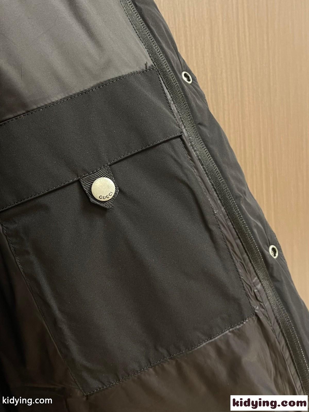 GUCCI x The North Face 暖かい グッチ ダウンジャケット コピー 防風 防寒-4