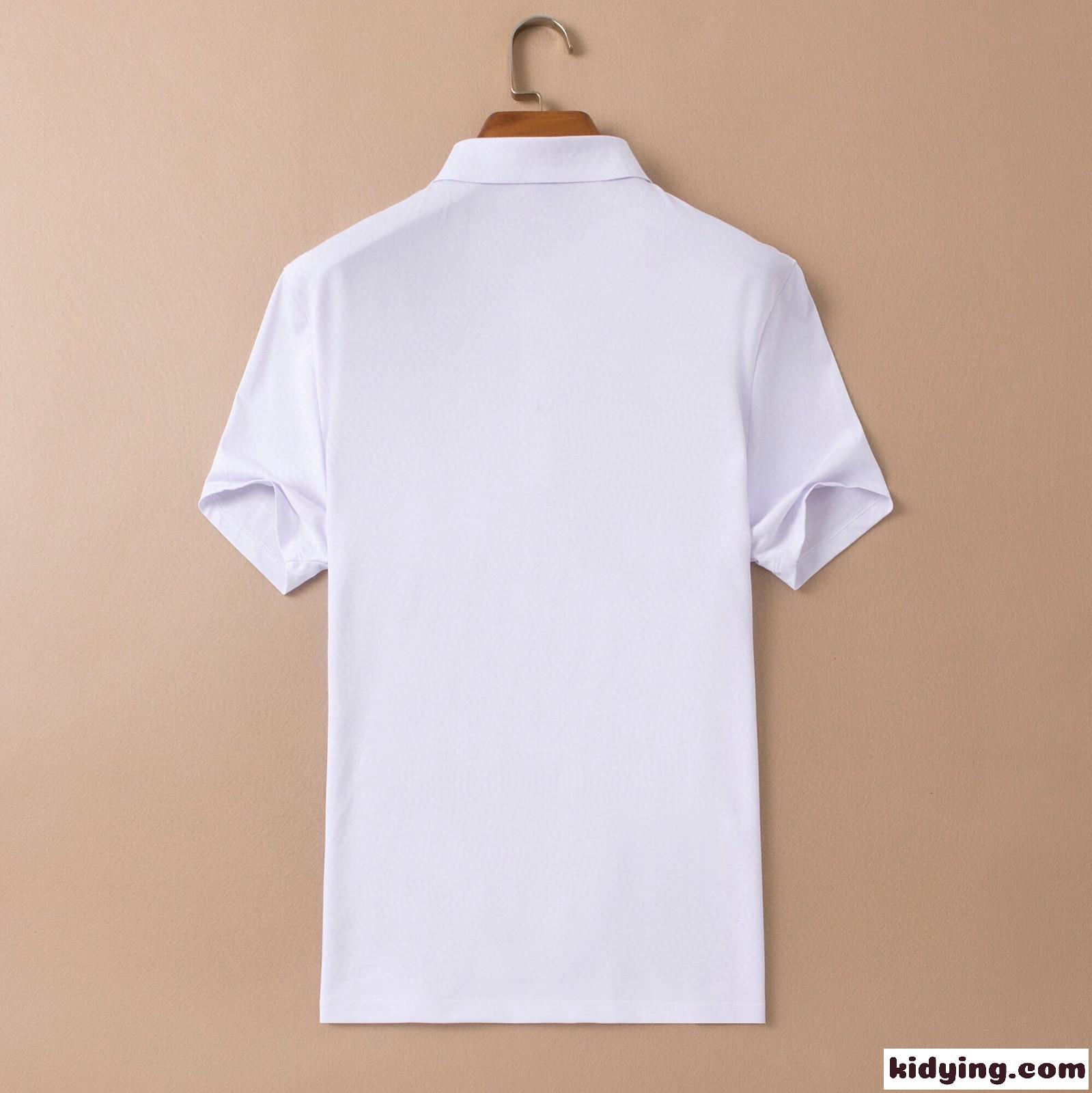 3色あり 柔らかい 着心地いい メンズ バーバリー 半袖tシャツ コピー カジュアル ビジネス トップス ポロシャツ-4