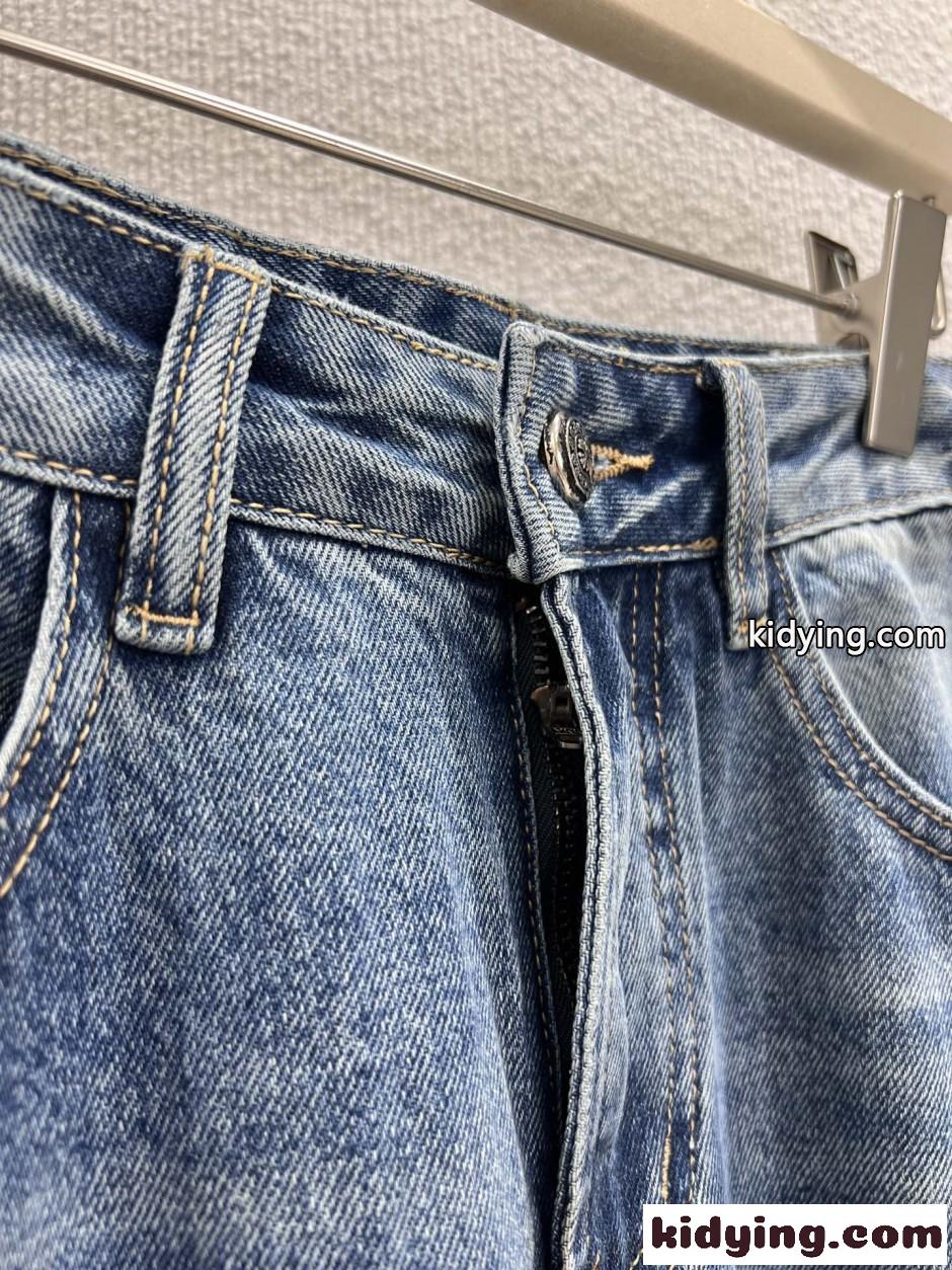 クロスモチーフ デニムパンツ クロムハーツ ジーンズ 偽物 合わせやすい-2