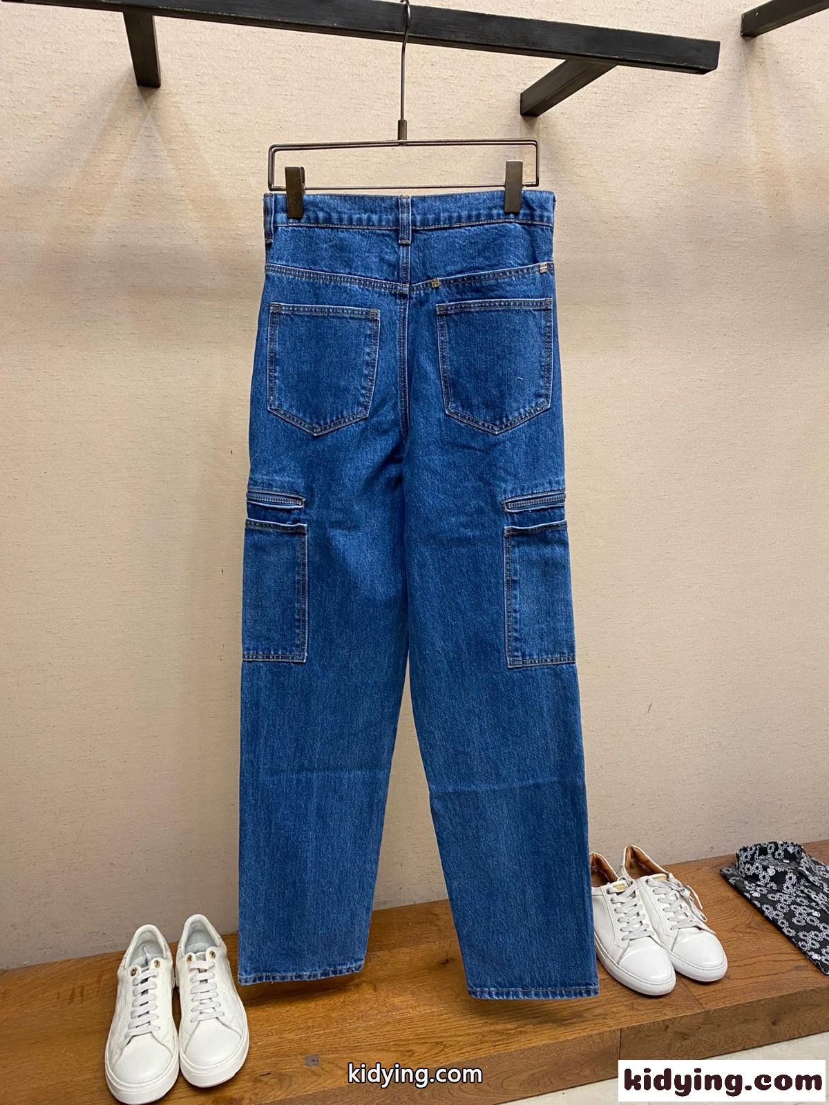 おしゃれ カジュアル デニム カーゴパンツ ジバンシィ パンツ 偽物 メンズ-2