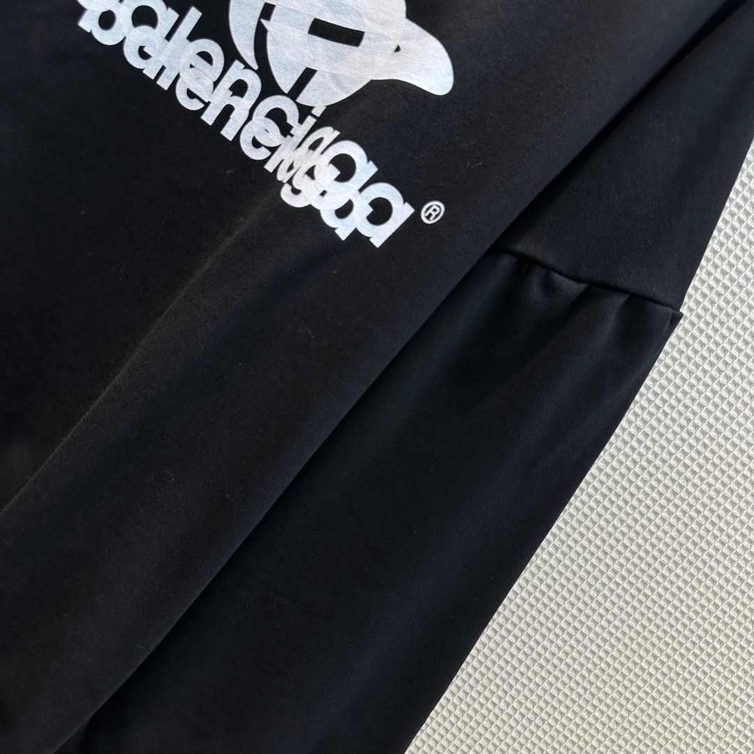 バレンシアガ オーバーサイズ LAYERED SPORTS ROUND スウェットシャツ コピー-0