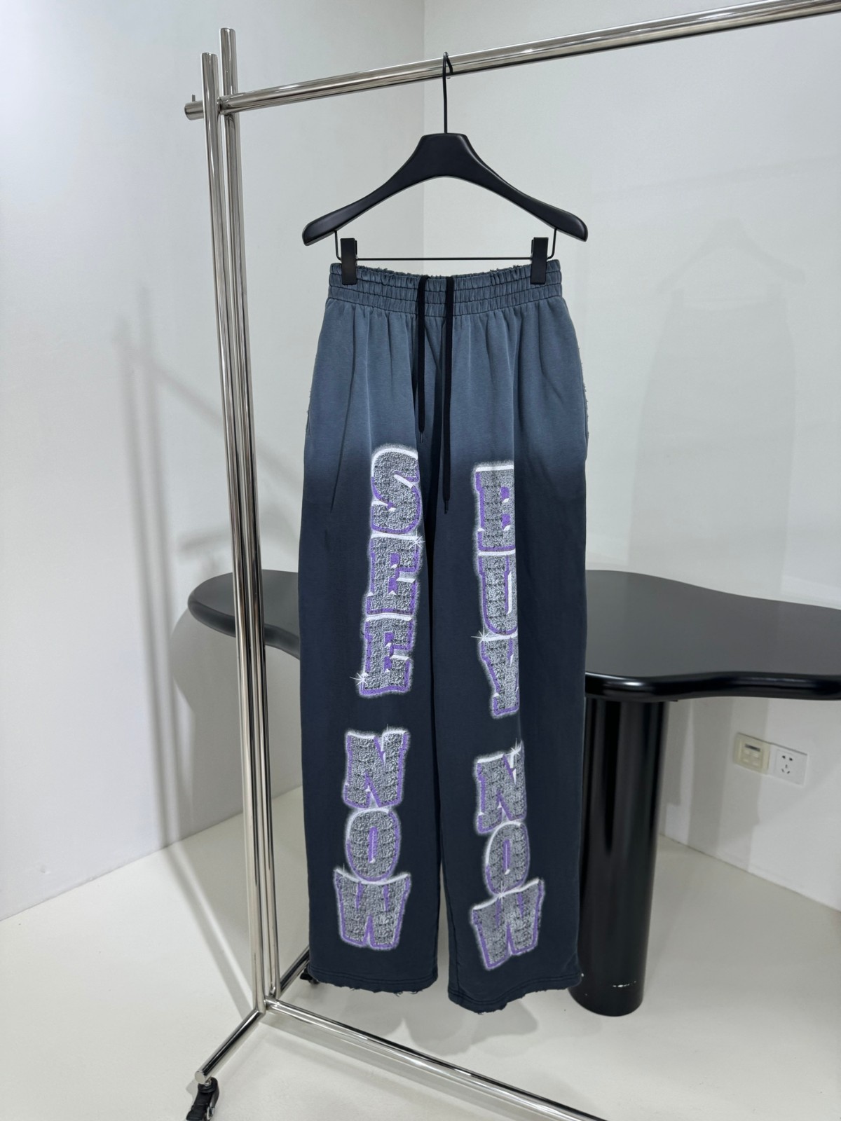 カジュアル オーバーサイズ バレンシアガ パンツ コピー スウェットパンツ ユニセックス-0