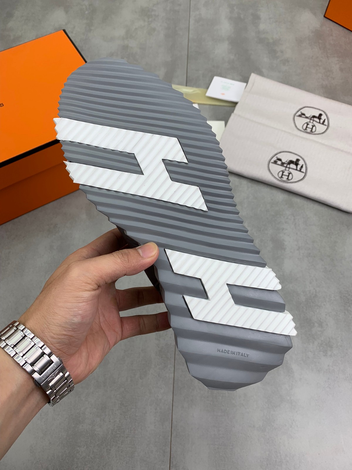 エルメス スニーカー コピー メンズシューズ 人気 バウンシング スニーカー-4
