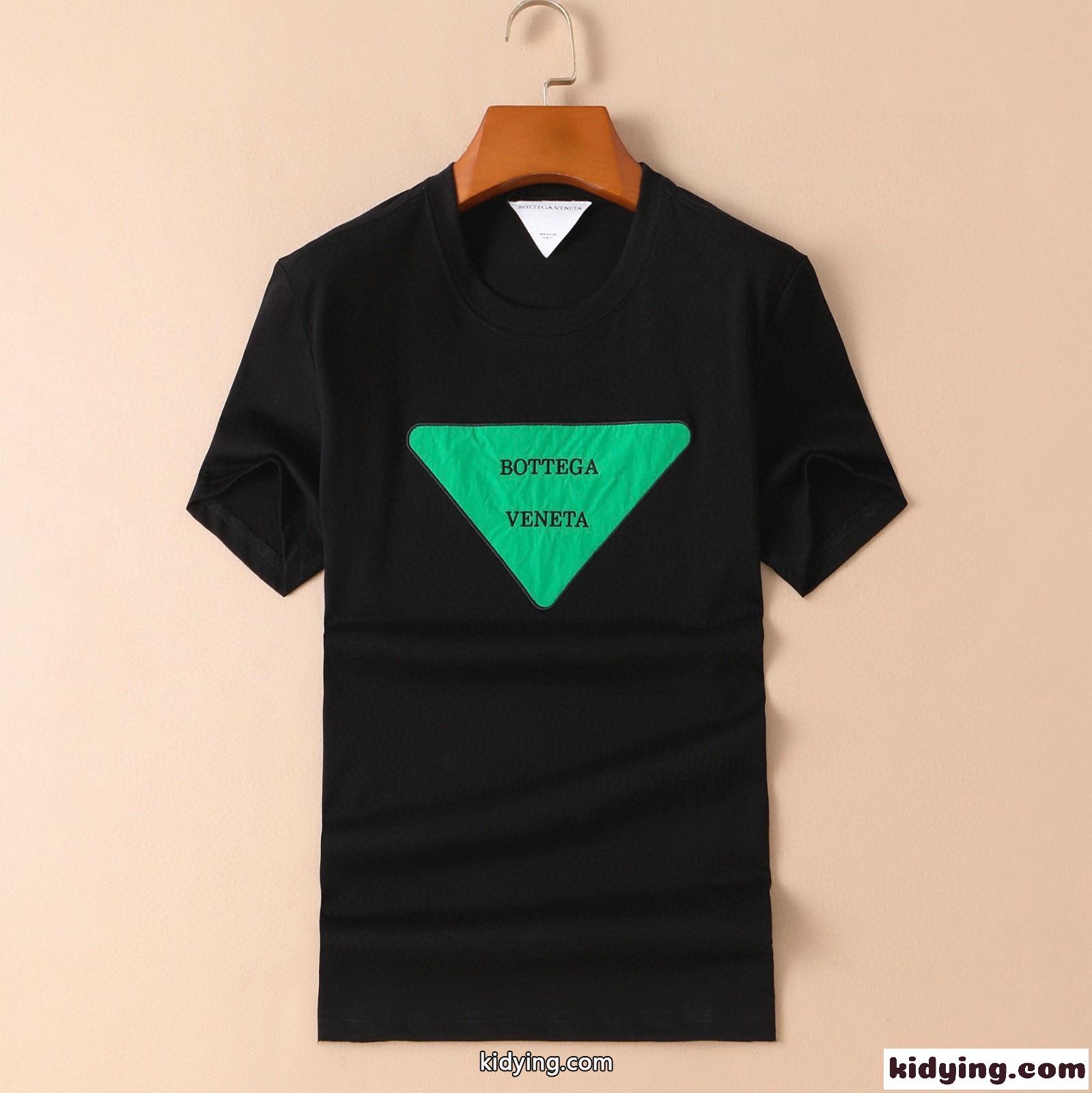 おしゃれ カジュアル 合わせやすい ラウンドネック メンズ 半袖 トップス ボッテガヴェネタ tシャツ コピー-1